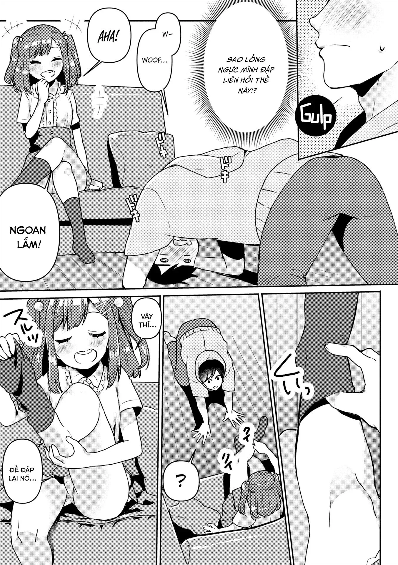 HentaiVN.net - Ảnh 6 - Đụ nát lồn em loli bố đời [Playing Sexy House] - Oneshot Loli~