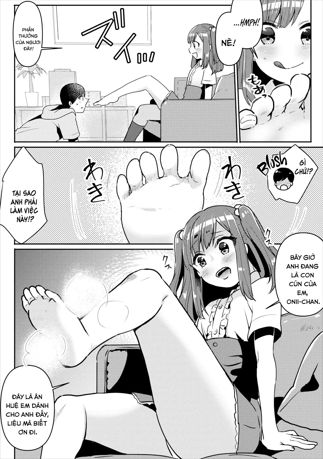HentaiVN.net - Ảnh 7 - Đụ nát lồn em loli bố đời [Playing Sexy House] - Oneshot Loli~