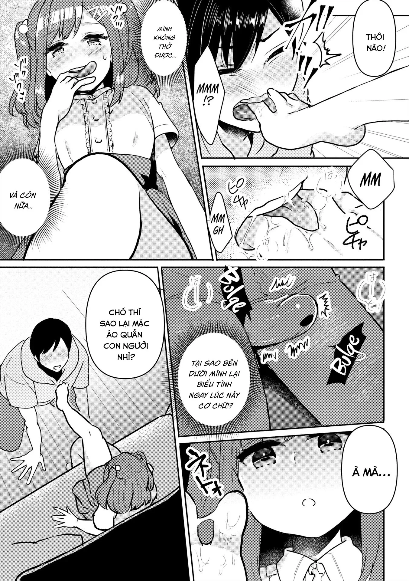 HentaiVN.net - Ảnh 8 - Đụ nát lồn em loli bố đời [Playing Sexy House] - Oneshot Loli~