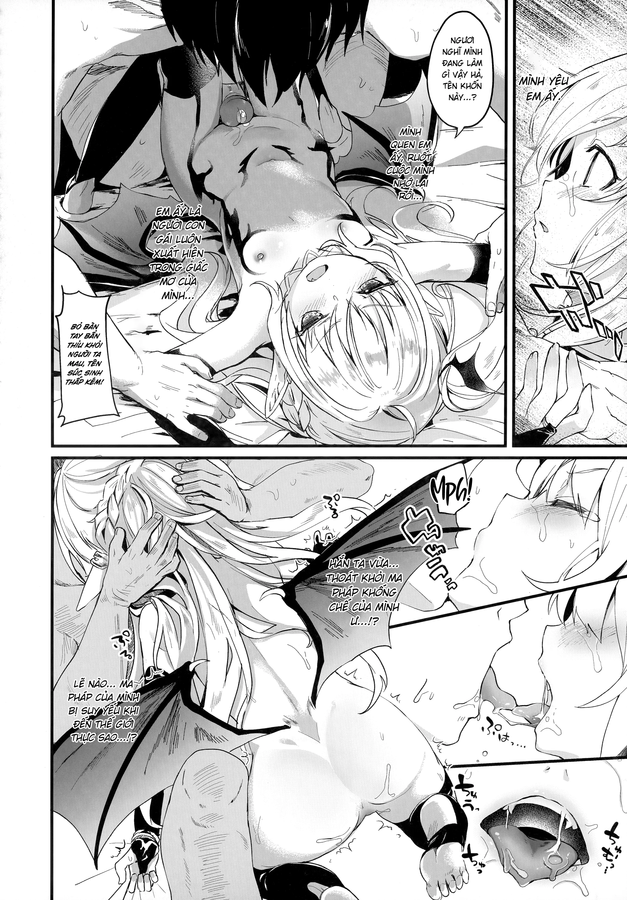 HentaiVN.net - Ảnh 15 - Nô Lệ Của Tiểu Succubus [僕は小さな淫魔のしもべ総集編] - Chap 1