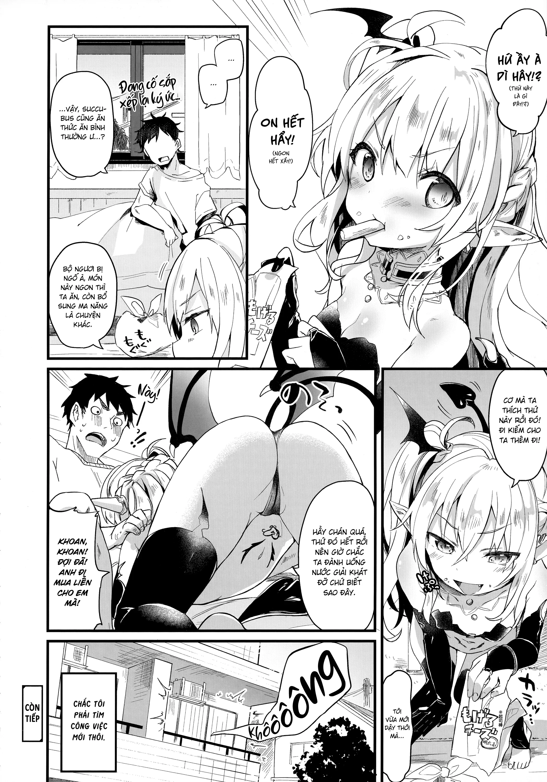 HentaiVN.net - Ảnh 29 - Nô Lệ Của Tiểu Succubus [僕は小さな淫魔のしもべ総集編] - Chap 1