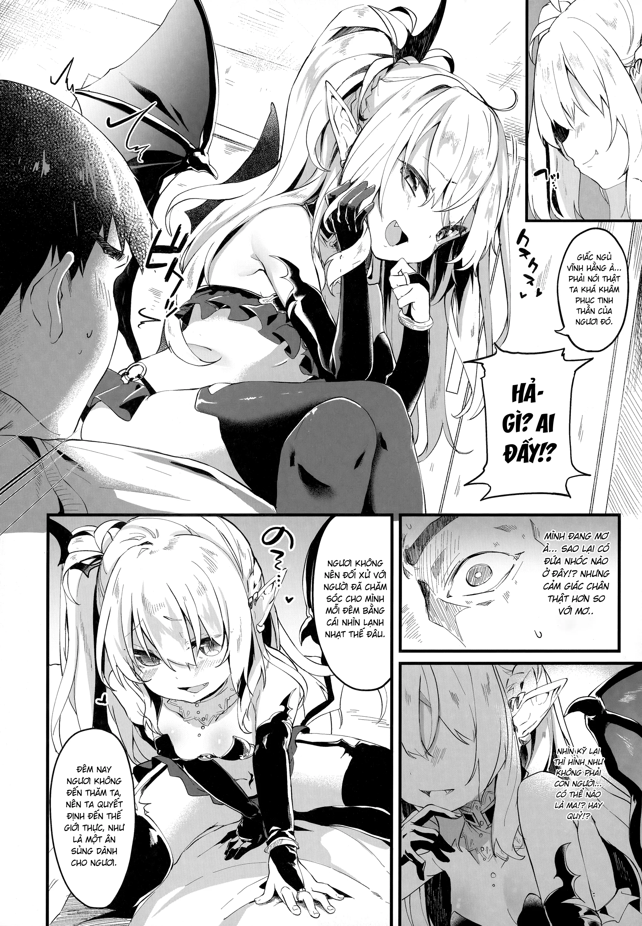 HentaiVN.net - Ảnh 3 - Nô Lệ Của Tiểu Succubus [僕は小さな淫魔のしもべ総集編] - Chap 1