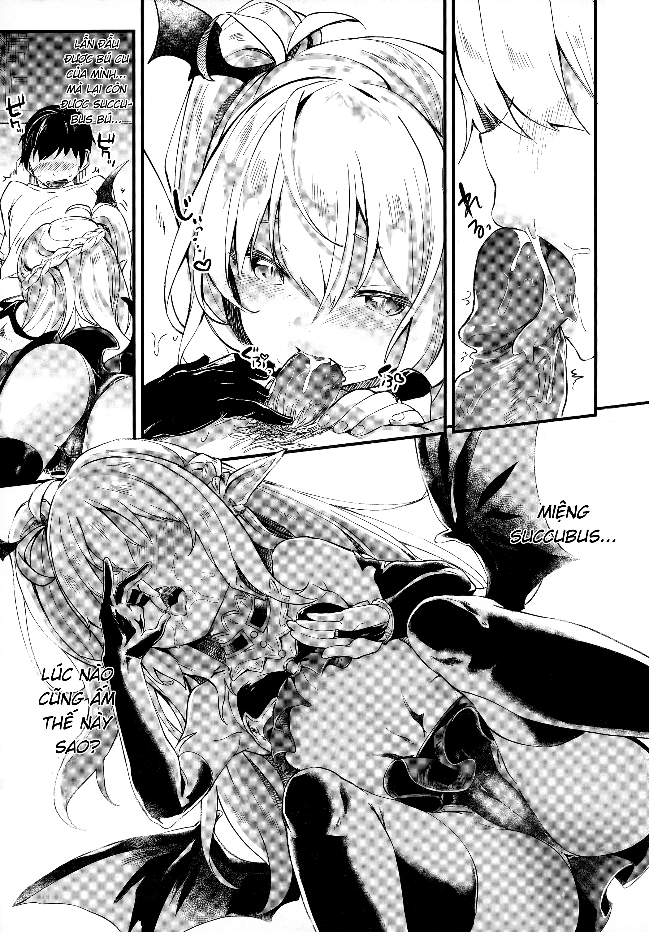 HentaiVN.net - Ảnh 8 - Nô Lệ Của Tiểu Succubus [僕は小さな淫魔のしもべ総集編] - Chap 1