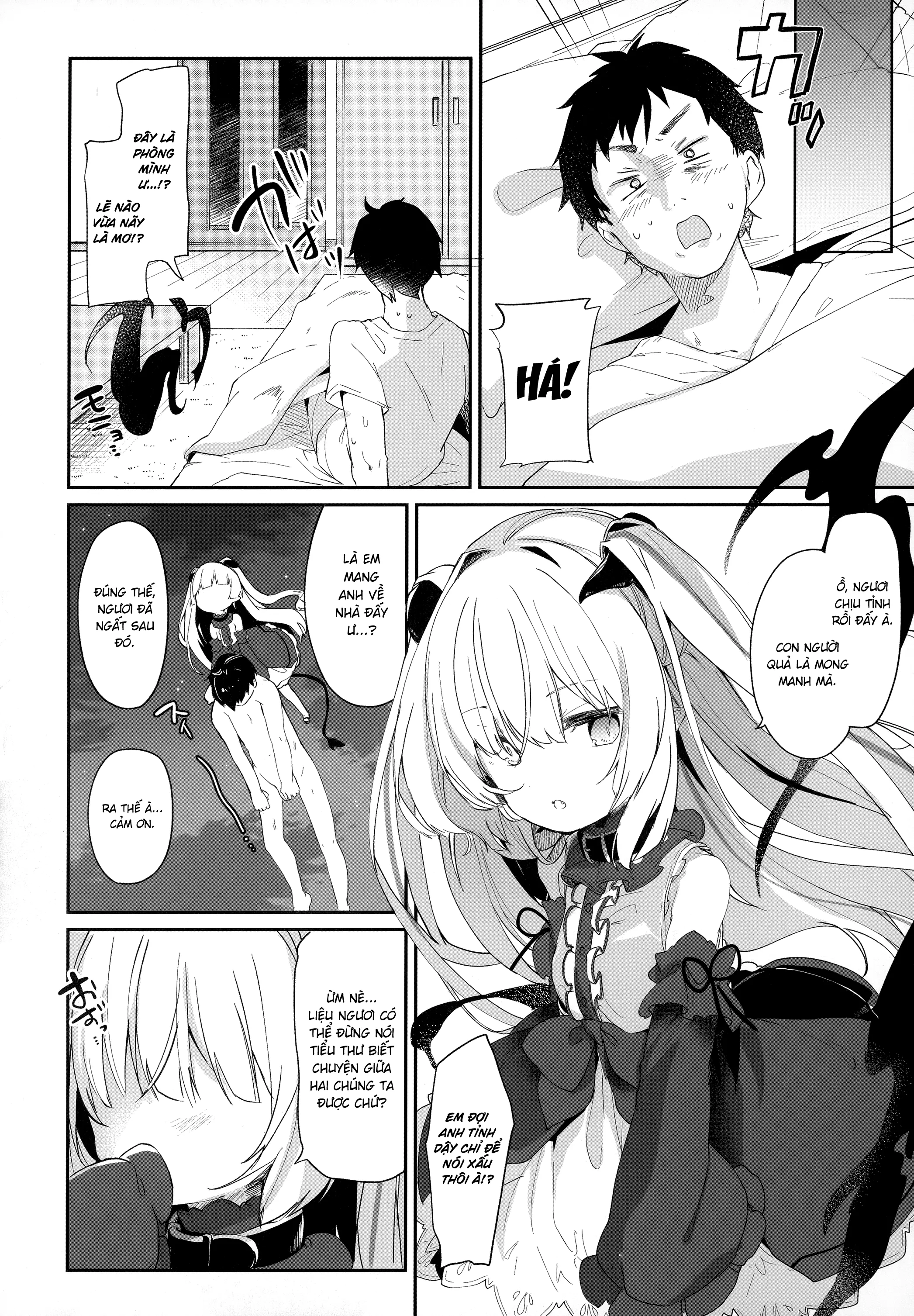 HentaiVN.net - Ảnh 27 - Nô Lệ Của Tiểu Succubus [僕は小さな淫魔のしもべ総集編] - Chap 2