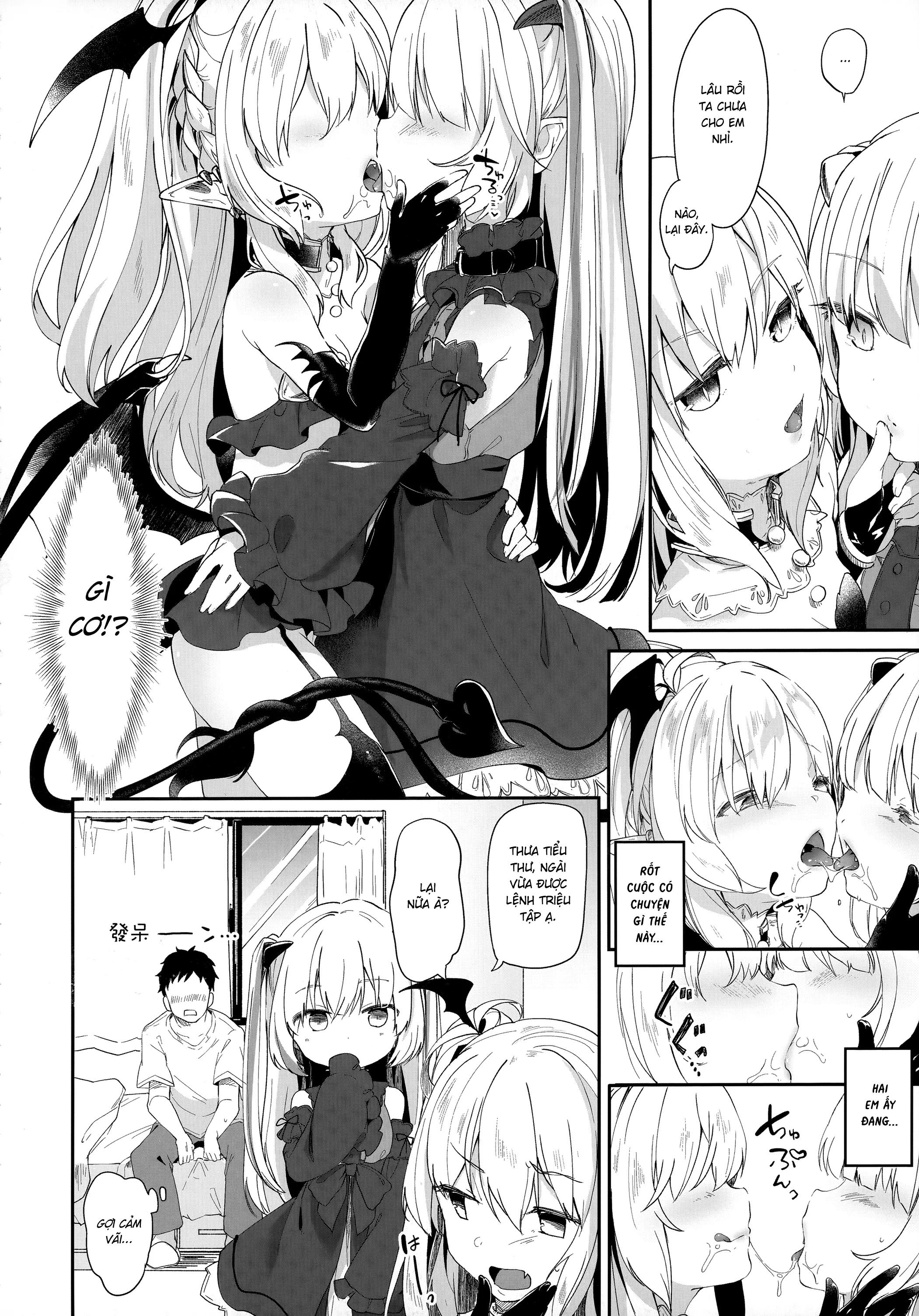 HentaiVN.net - Ảnh 5 - Nô Lệ Của Tiểu Succubus [僕は小さな淫魔のしもべ総集編] - Chap 2