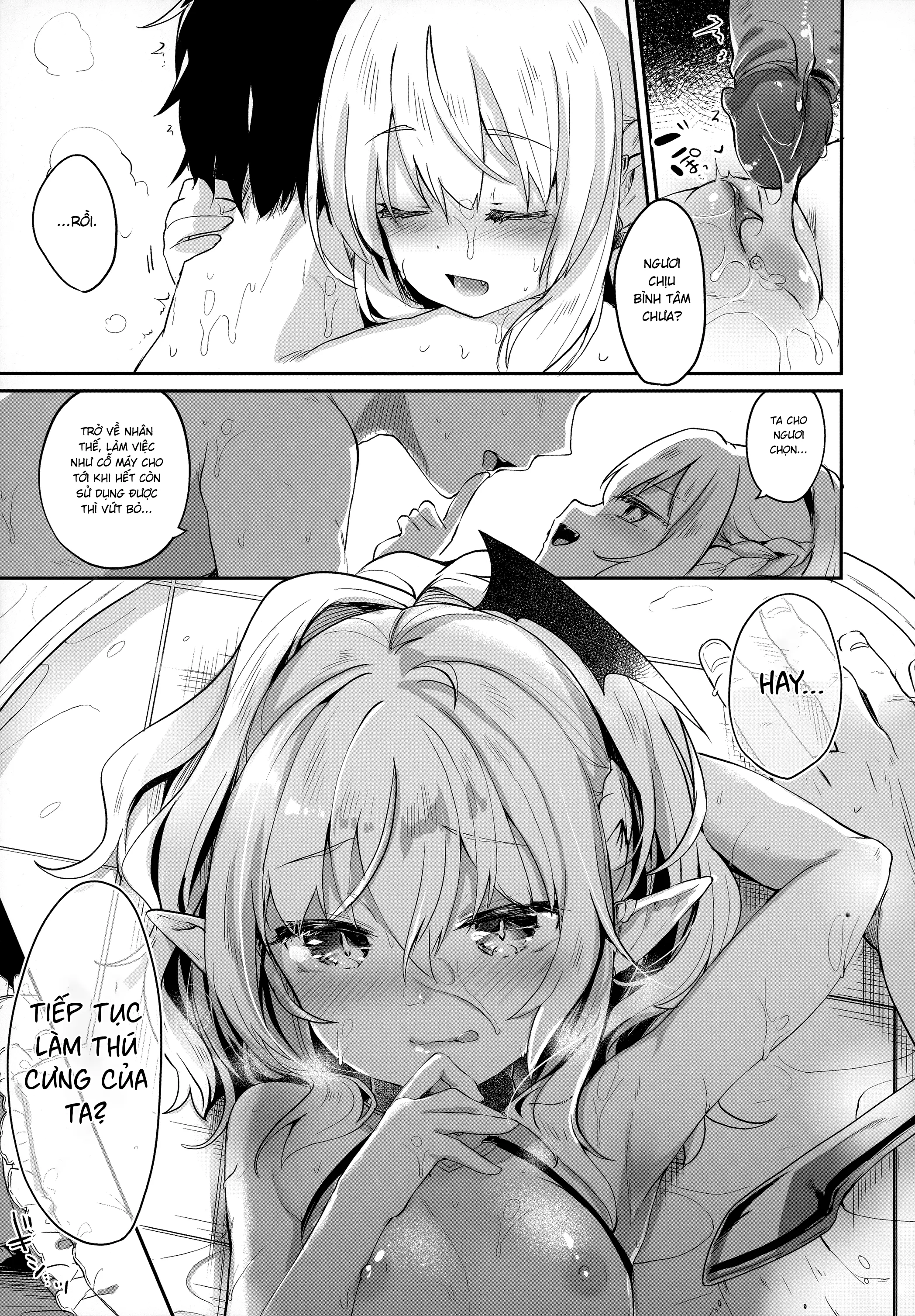 HentaiVN.net - Ảnh 20 - Nô Lệ Của Tiểu Succubus [僕は小さな淫魔のしもべ総集編] - Chap 3