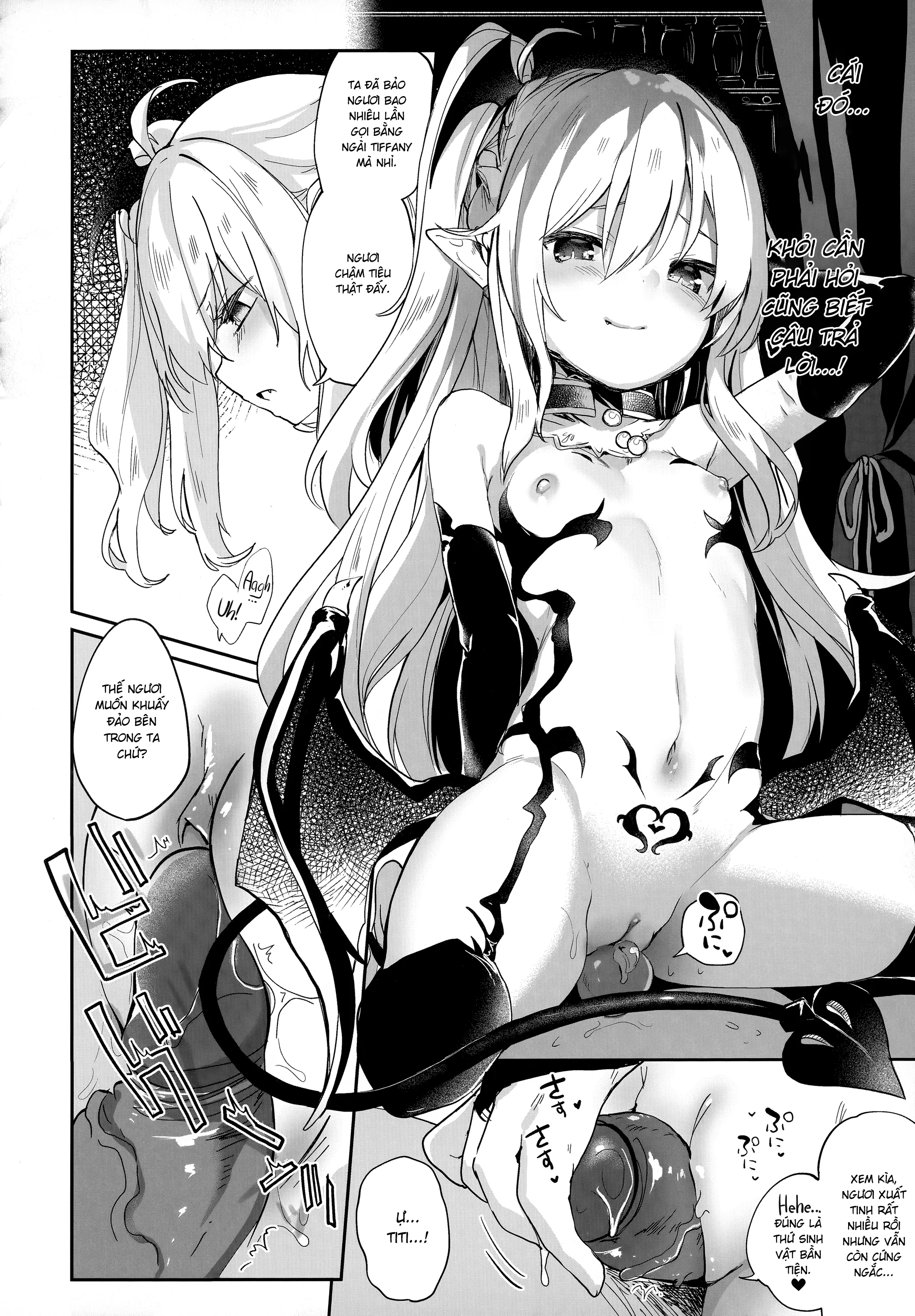 HentaiVN.net - Ảnh 21 - Nô Lệ Của Tiểu Succubus [僕は小さな淫魔のしもべ総集編] - Chap 3