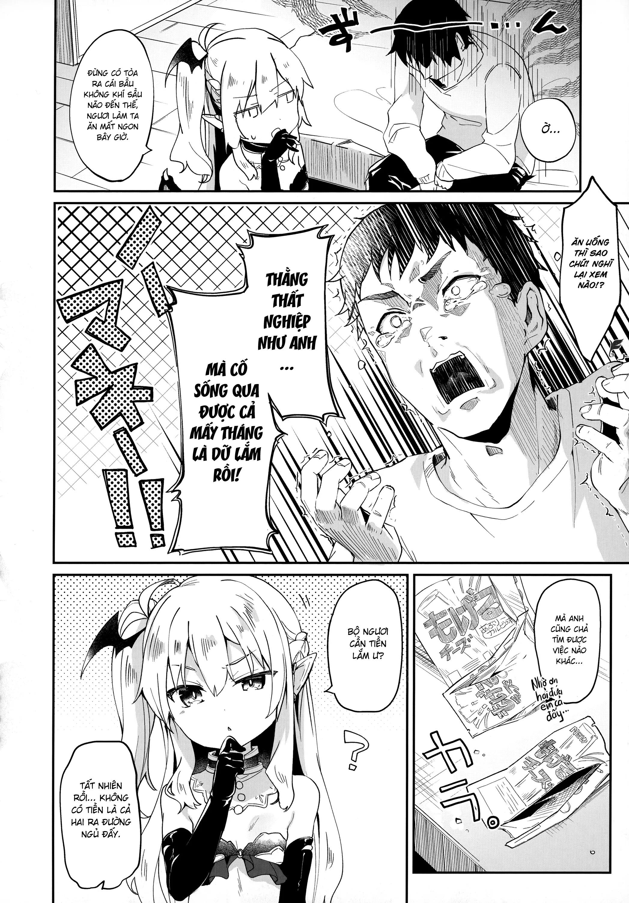 HentaiVN.net - Ảnh 3 - Nô Lệ Của Tiểu Succubus [僕は小さな淫魔のしもべ総集編] - Chap 3