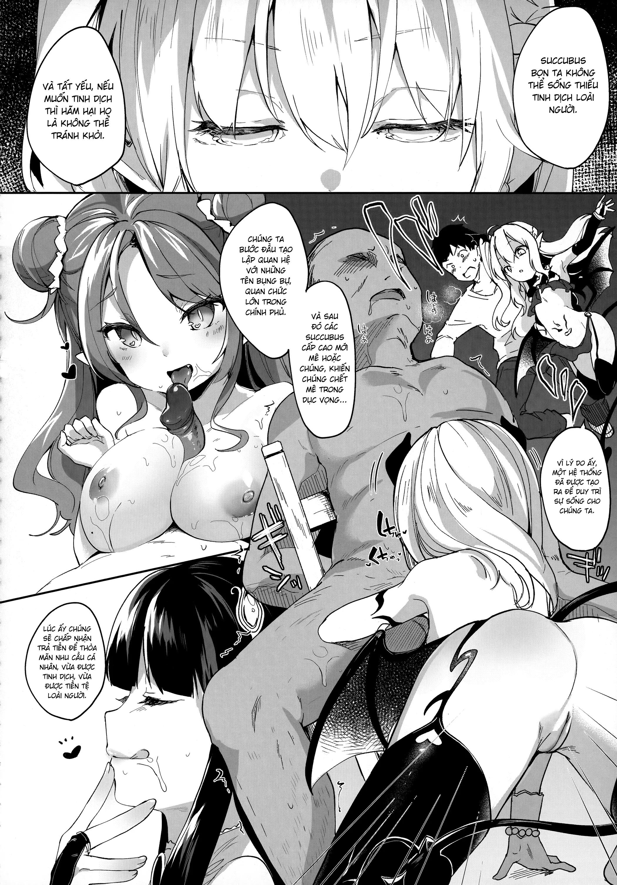 HentaiVN.net - Ảnh 7 - Nô Lệ Của Tiểu Succubus [僕は小さな淫魔のしもべ総集編] - Chap 3
