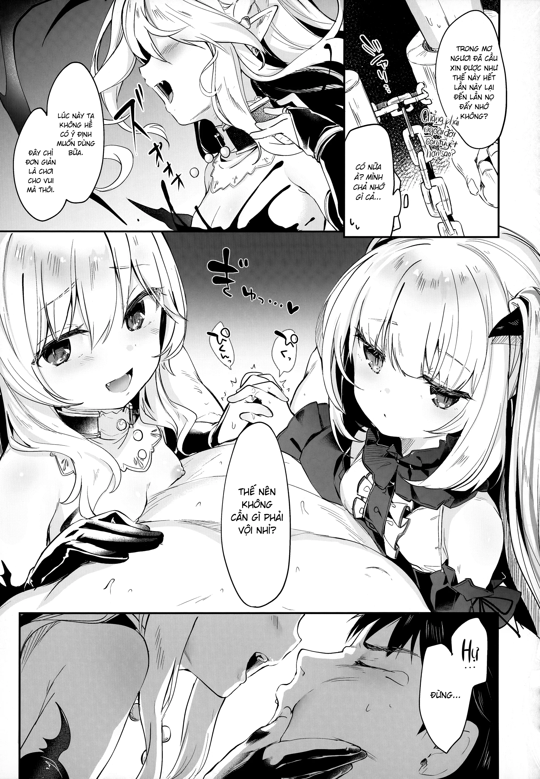 HentaiVN.net - Ảnh 12 - Nô Lệ Của Tiểu Succubus [僕は小さな淫魔のしもべ総集編] - Chap 4