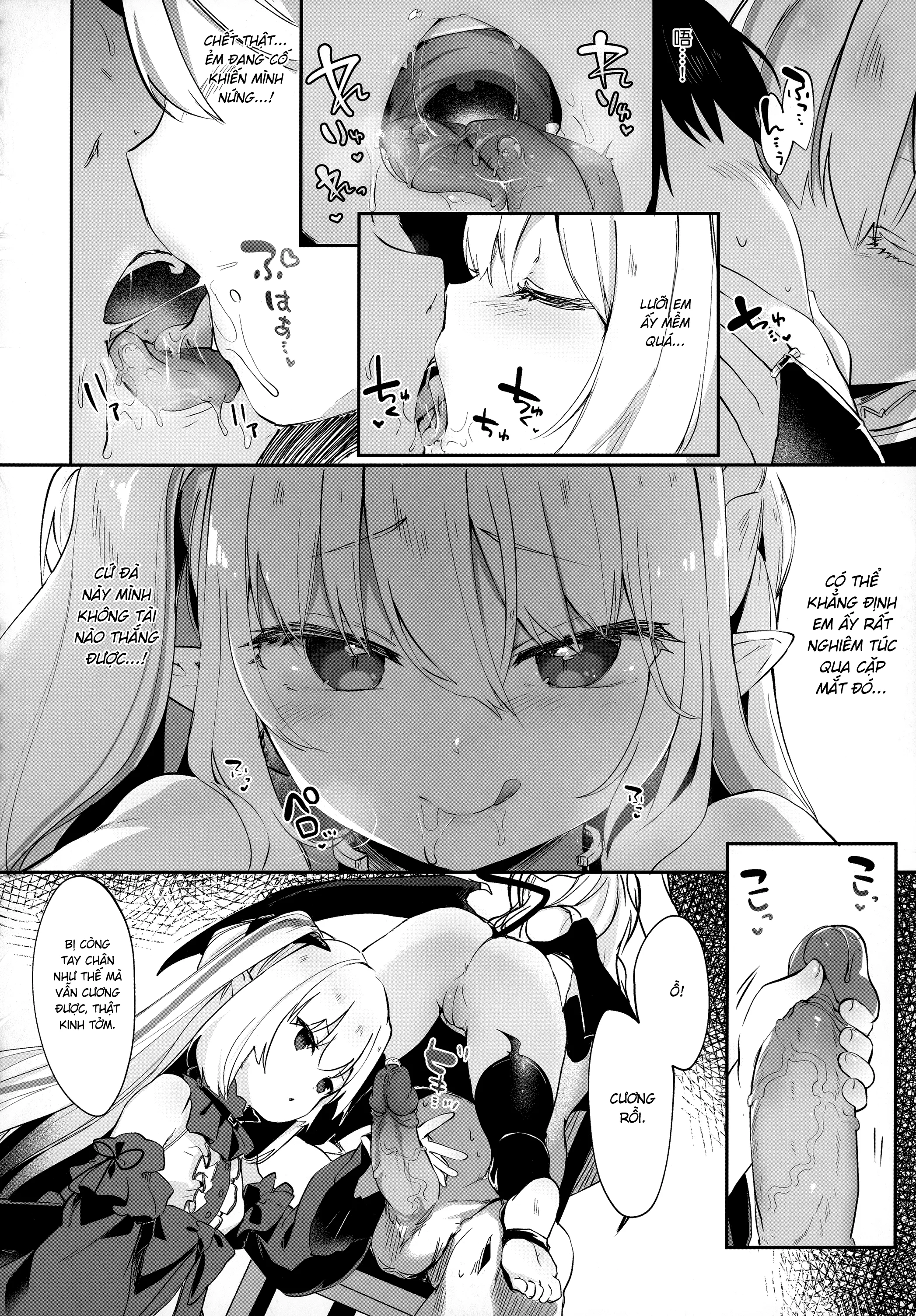 HentaiVN.net - Ảnh 13 - Nô Lệ Của Tiểu Succubus [僕は小さな淫魔のしもべ総集編] - Chap 4