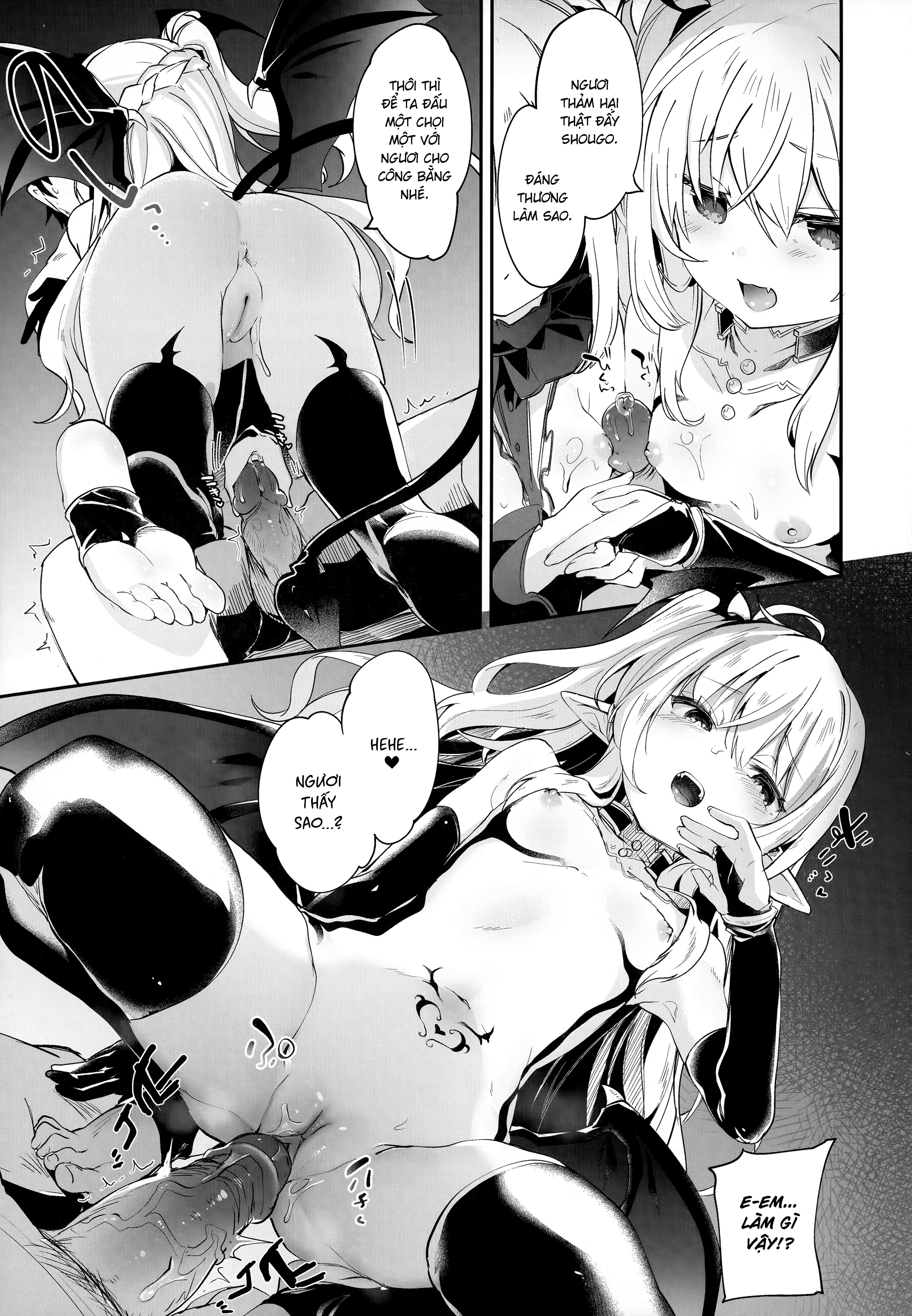 HentaiVN.net - Ảnh 18 - Nô Lệ Của Tiểu Succubus [僕は小さな淫魔のしもべ総集編] - Chap 4