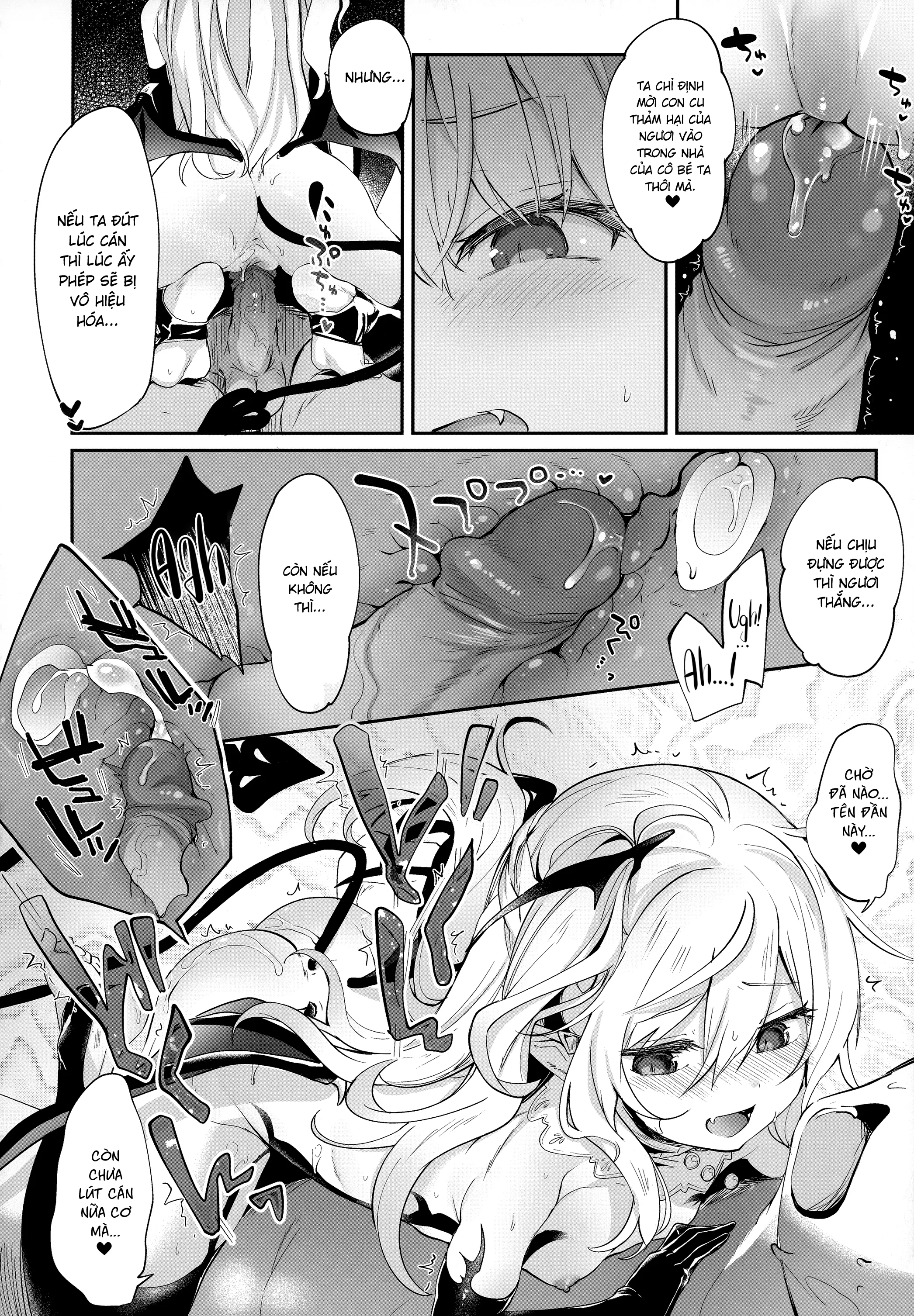 HentaiVN.net - Ảnh 19 - Nô Lệ Của Tiểu Succubus [僕は小さな淫魔のしもべ総集編] - Chap 4