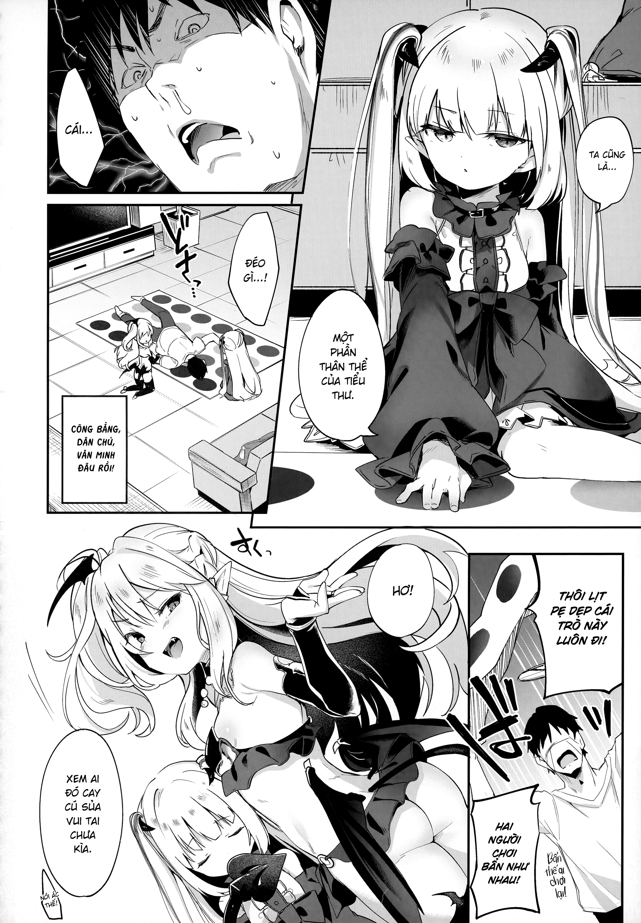 HentaiVN.net - Ảnh 9 - Nô Lệ Của Tiểu Succubus [僕は小さな淫魔のしもべ総集編] - Chap 4