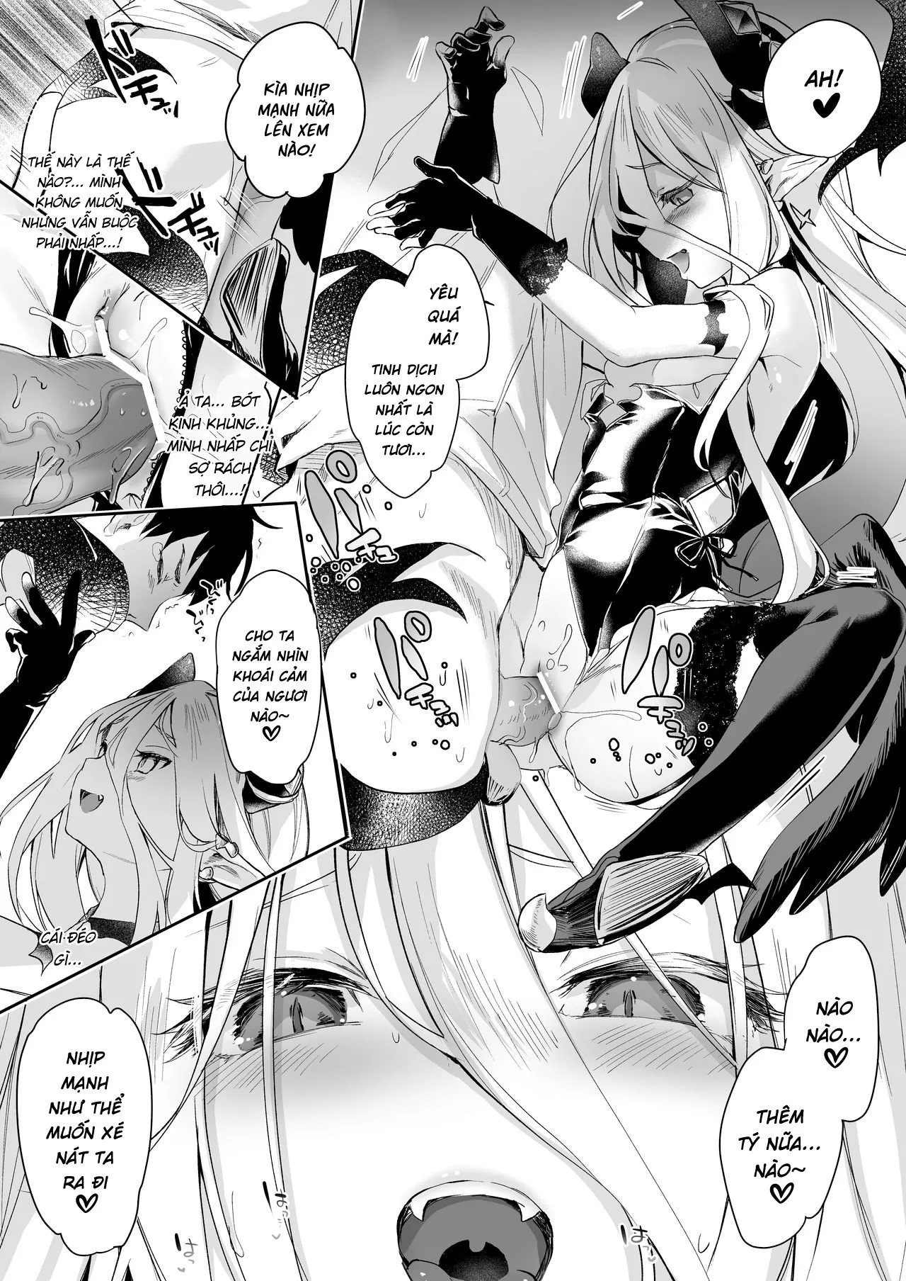 HentaiVN.net - Ảnh 12 - Nô Lệ Của Tiểu Succubus [僕は小さな淫魔のしもべ総集編] - Chap 5