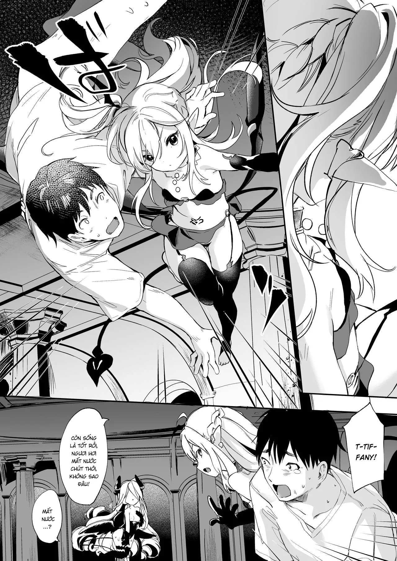 HentaiVN.net - Ảnh 17 - Nô Lệ Của Tiểu Succubus [僕は小さな淫魔のしもべ総集編] - Chap 5