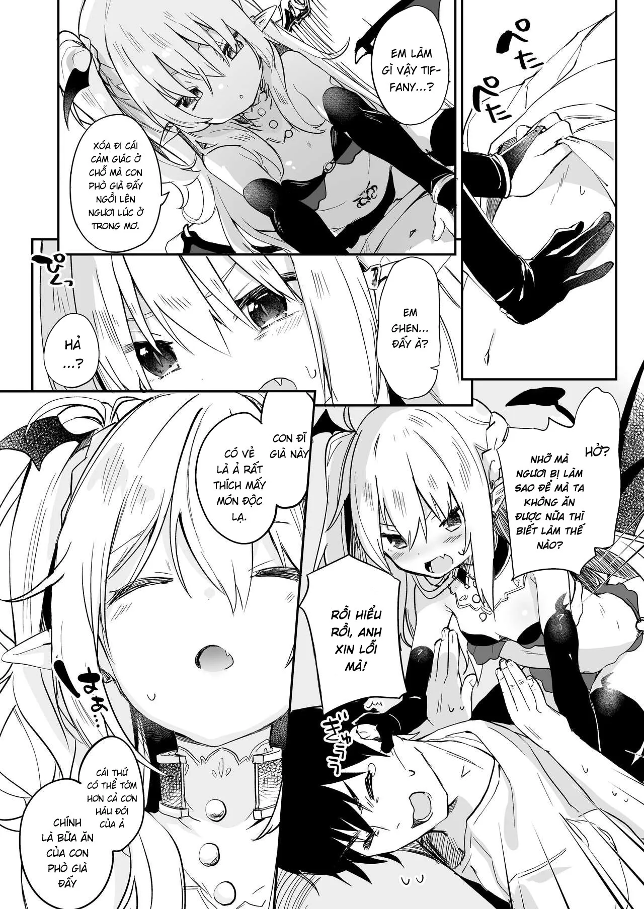 HentaiVN.net - Ảnh 21 - Nô Lệ Của Tiểu Succubus [僕は小さな淫魔のしもべ総集編] - Chap 5