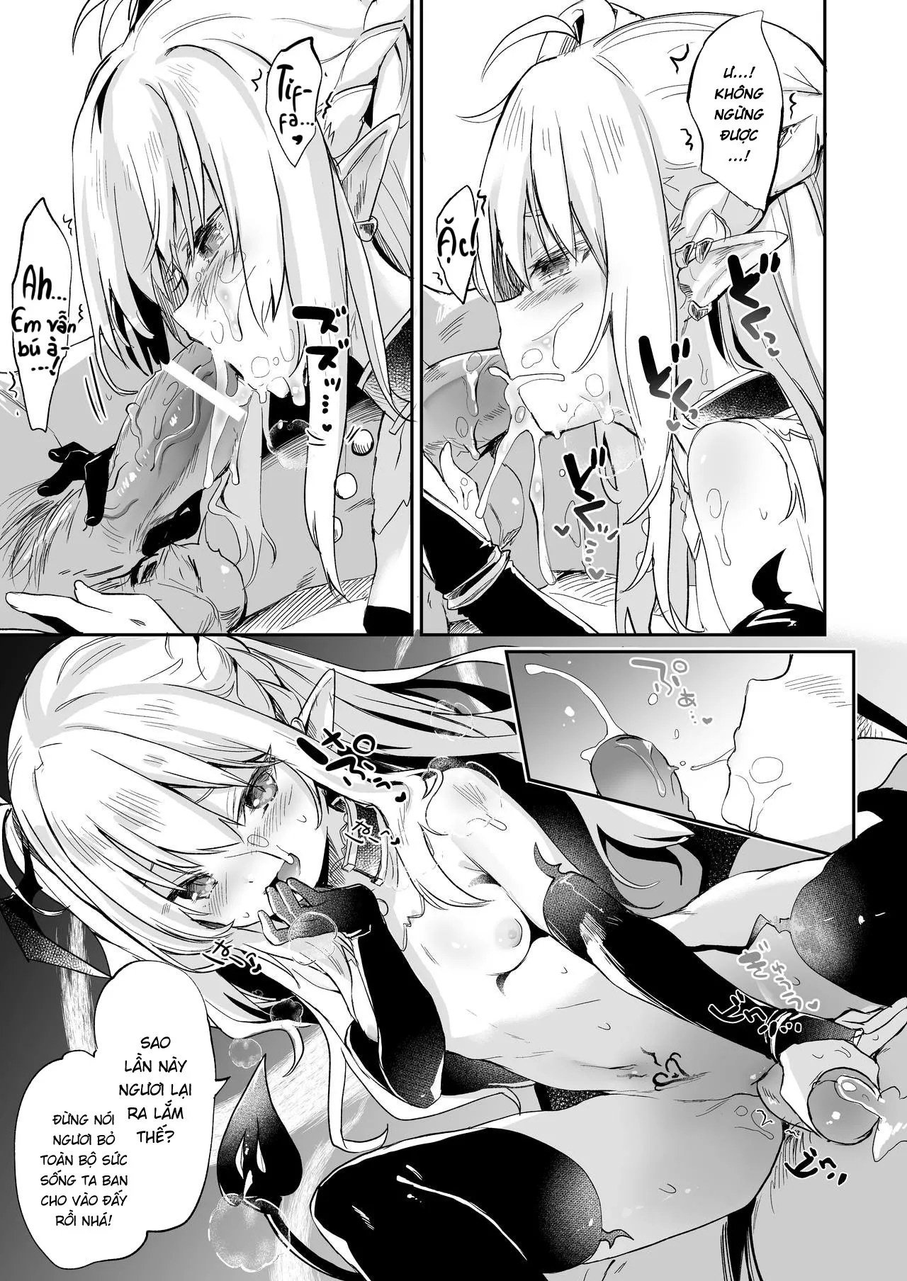 HentaiVN.net - Ảnh 26 - Nô Lệ Của Tiểu Succubus [僕は小さな淫魔のしもべ総集編] - Chap 5