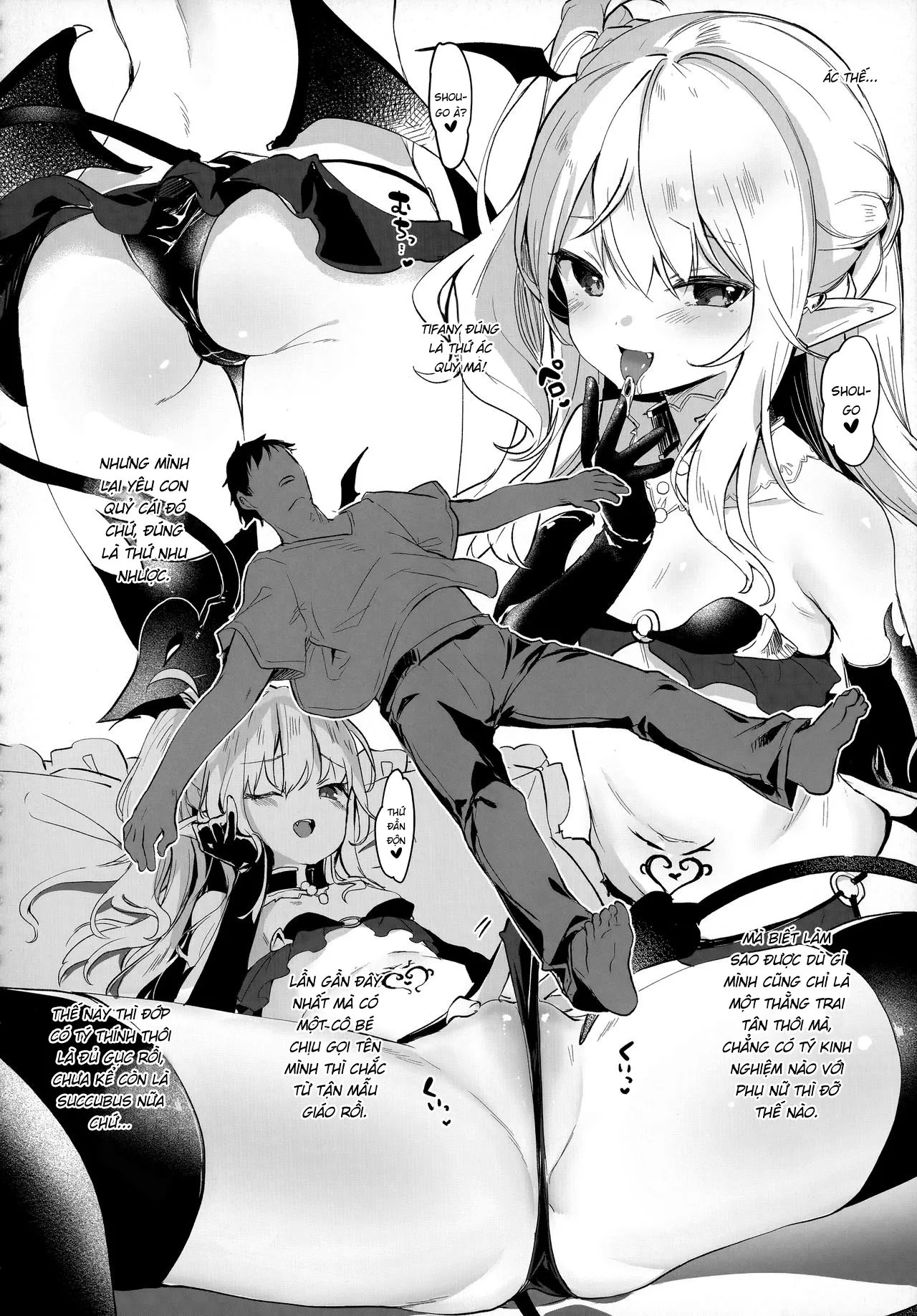 HentaiVN.net - Ảnh 3 - Nô Lệ Của Tiểu Succubus [僕は小さな淫魔のしもべ総集編] - Chap 5