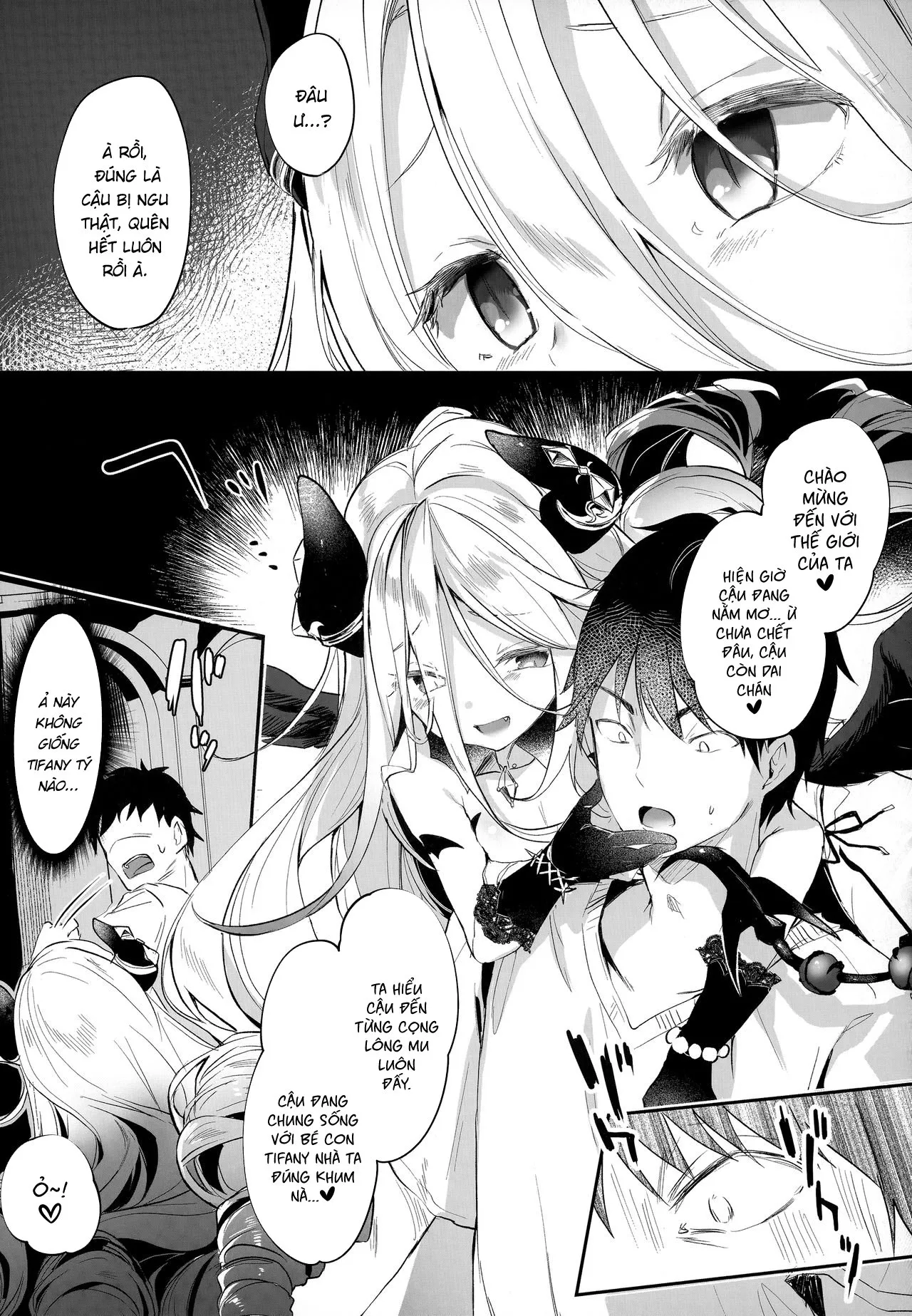 HentaiVN.net - Ảnh 6 - Nô Lệ Của Tiểu Succubus [僕は小さな淫魔のしもべ総集編] - Chap 5
