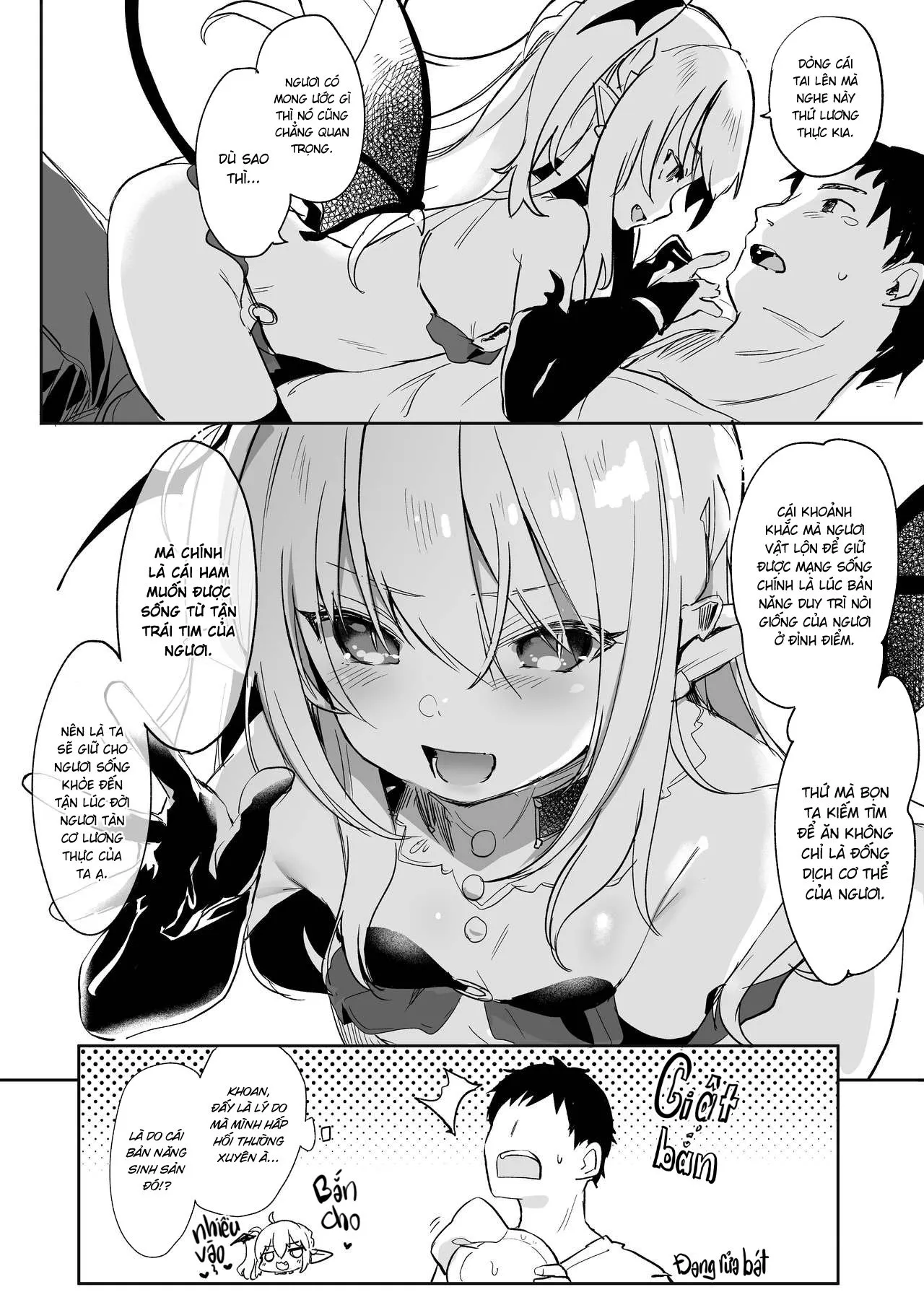 HentaiVN.net - Ảnh 4 - Nô Lệ Của Tiểu Succubus [僕は小さな淫魔のしもべ総集編] - Chap 5.5