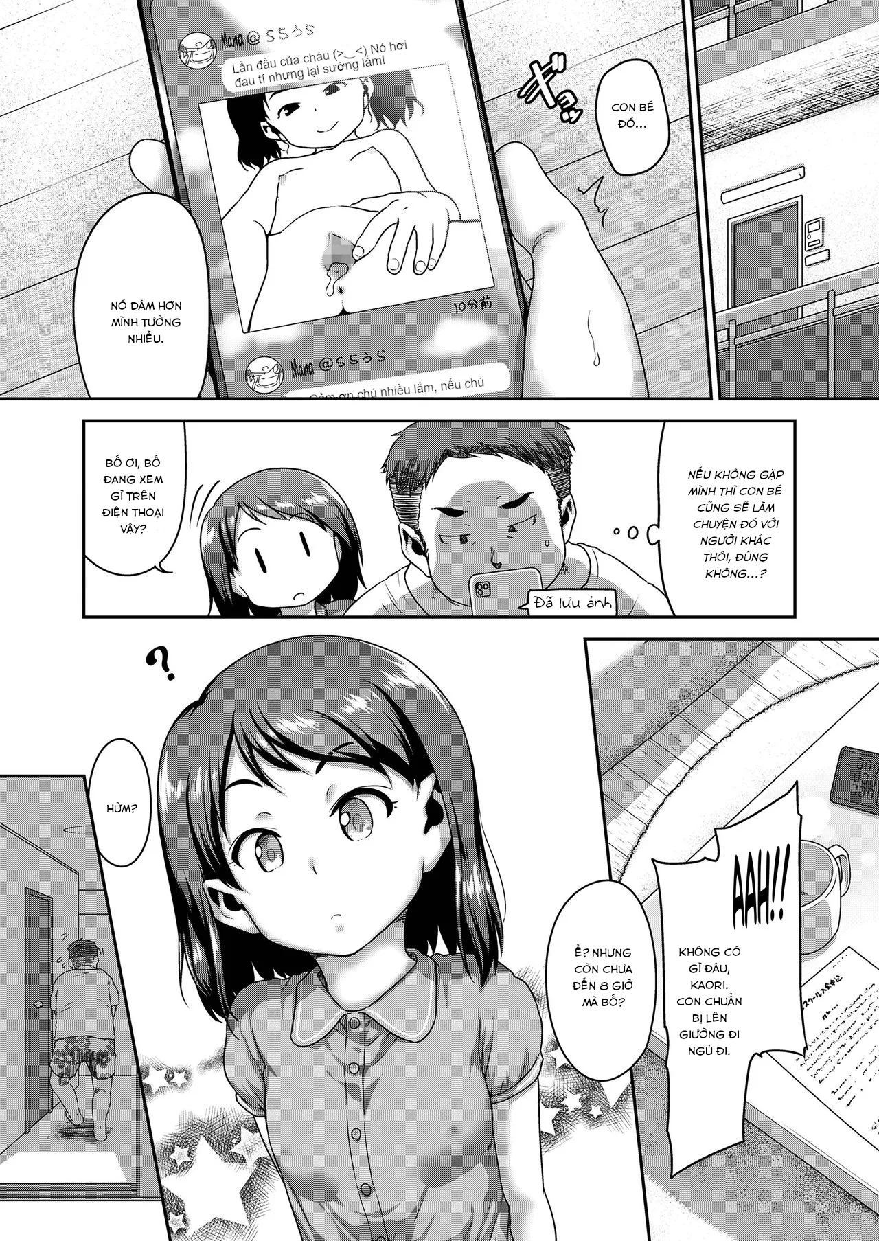 HentaiVN.net - Ảnh 22 - Musume no xx de Chitsu Dashi Shiteimasu [Creampies With Little Girl-XX] - Phần 1