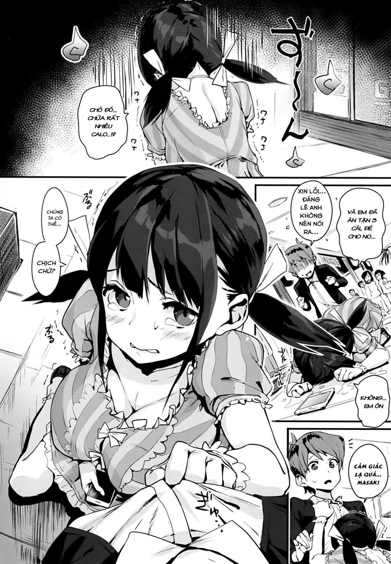 HentaiVN.net - Ảnh 6 - Tớ sẽ bóp chết cậu bằng bộ ngực này [I'll Squeeze You With These; はさんであげる♡] - Chap 1