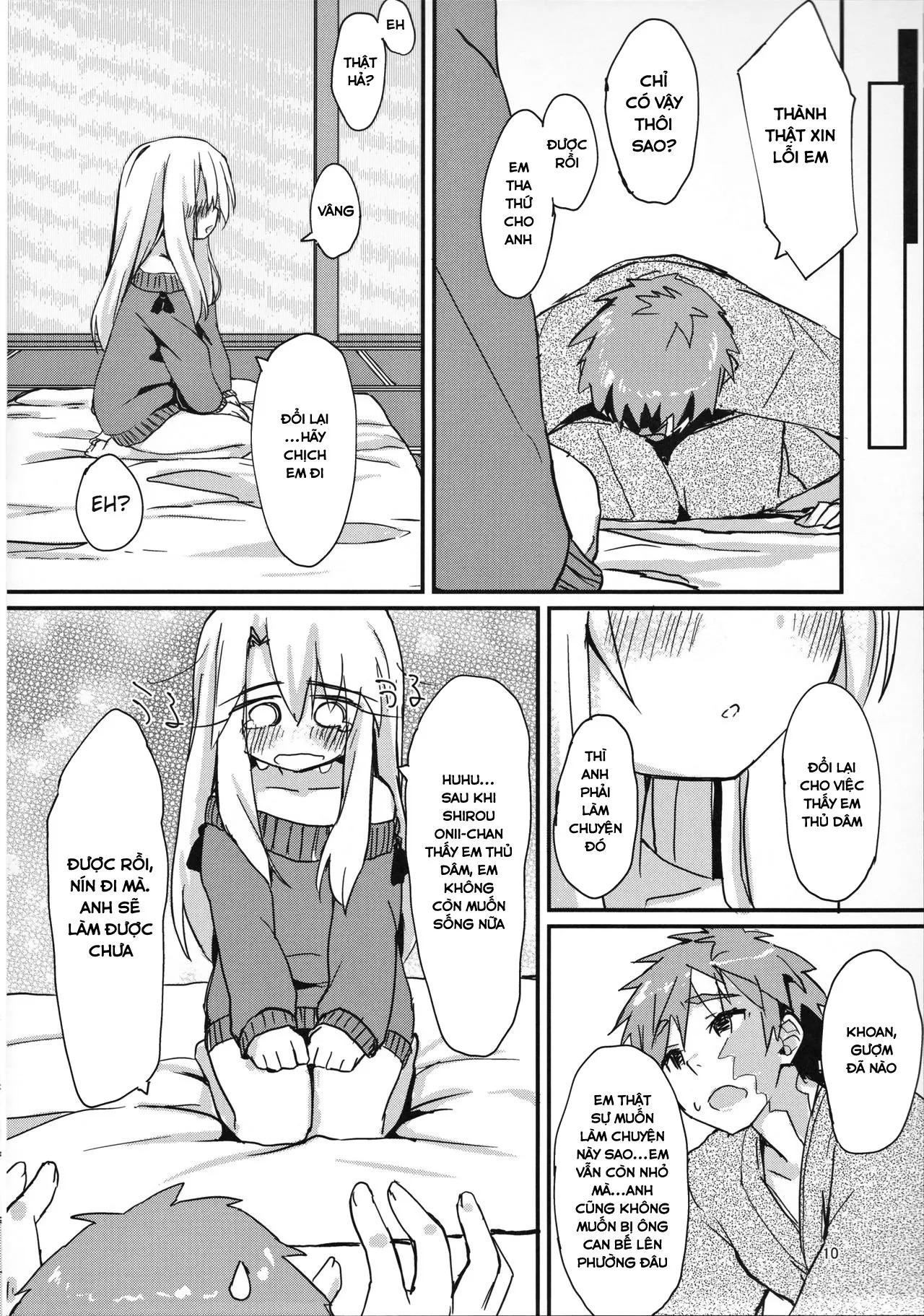 HentaiVN.net - Ảnh 8 - Illya-chan no Hatsujouki (Fate kaleid liner Prisma Illya) - Oneshot