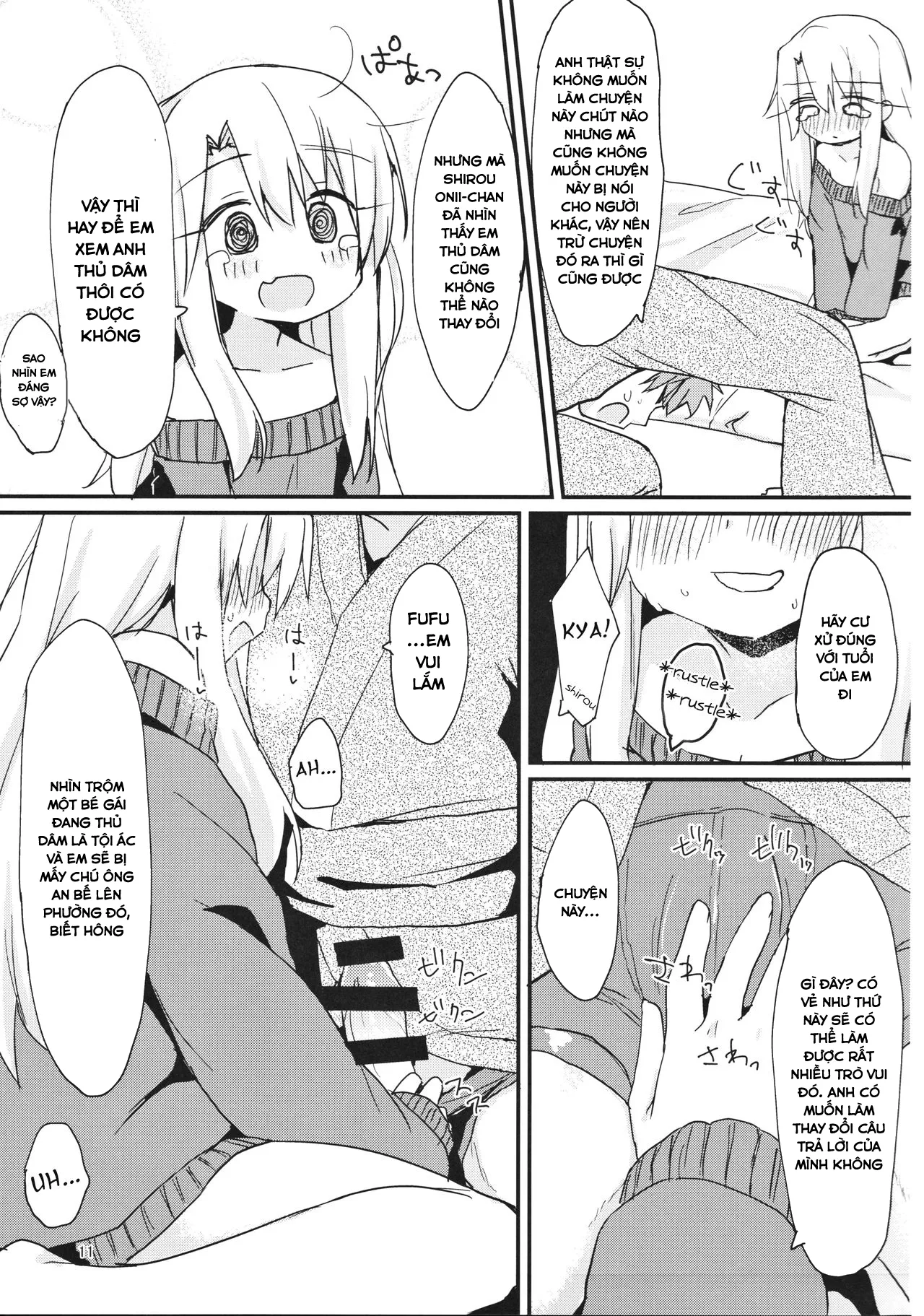 HentaiVN.net - Ảnh 9 - Illya-chan no Hatsujouki (Fate kaleid liner Prisma Illya) - Oneshot