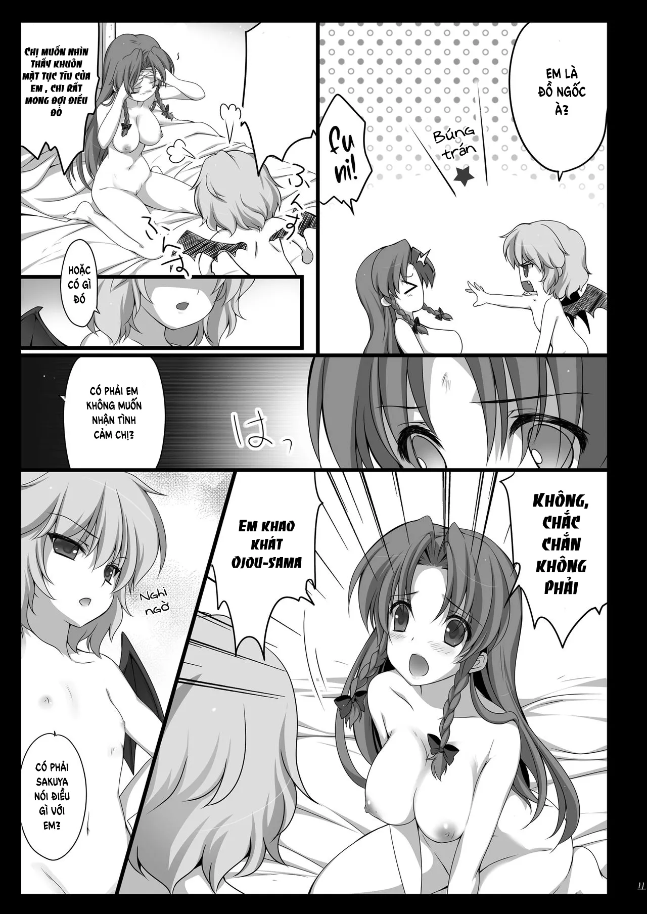 HentaiVN.net - Ảnh 11 - Meiling ga Ochite shimau Hanashi - Oneshot