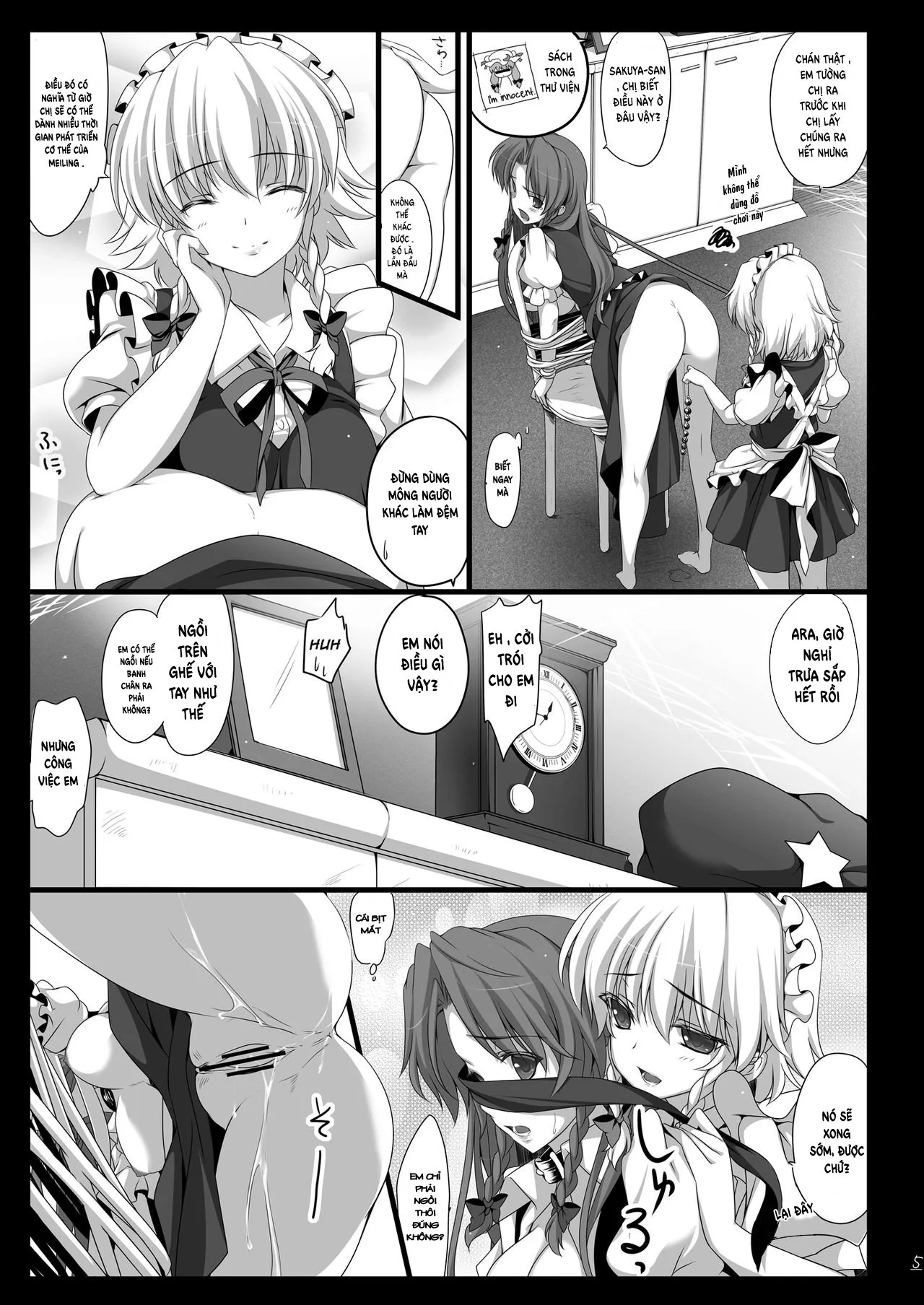 HentaiVN.net - Ảnh 5 - Meiling ga Ochite shimau Hanashi - Oneshot