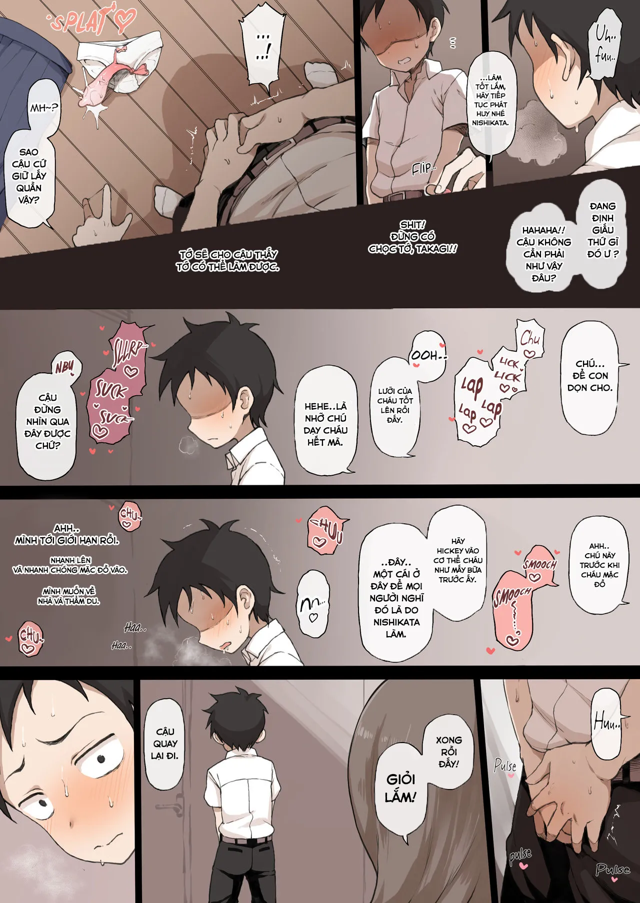 HentaiVN.net - Ảnh 5 - Takagi-san & Oji-san to Shoubu - Oneshot