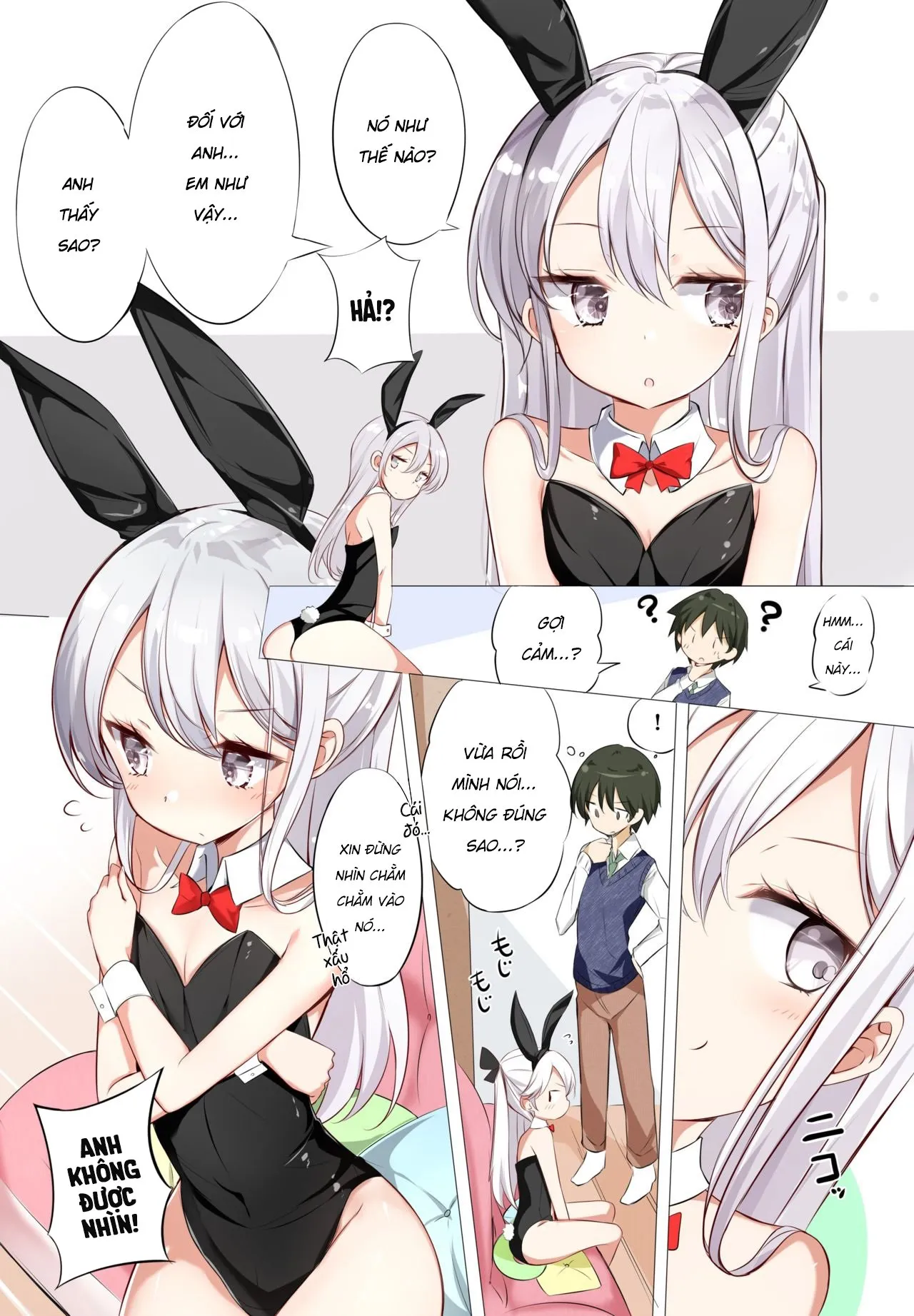 HentaiVN.net - Ảnh 3 - Chuyện Của Em Gái [Imouto ga 1-nichi 1-kai shika Me o Awasete kurenai; 一天只有一回与妹妹对上视线] - Chap 1
