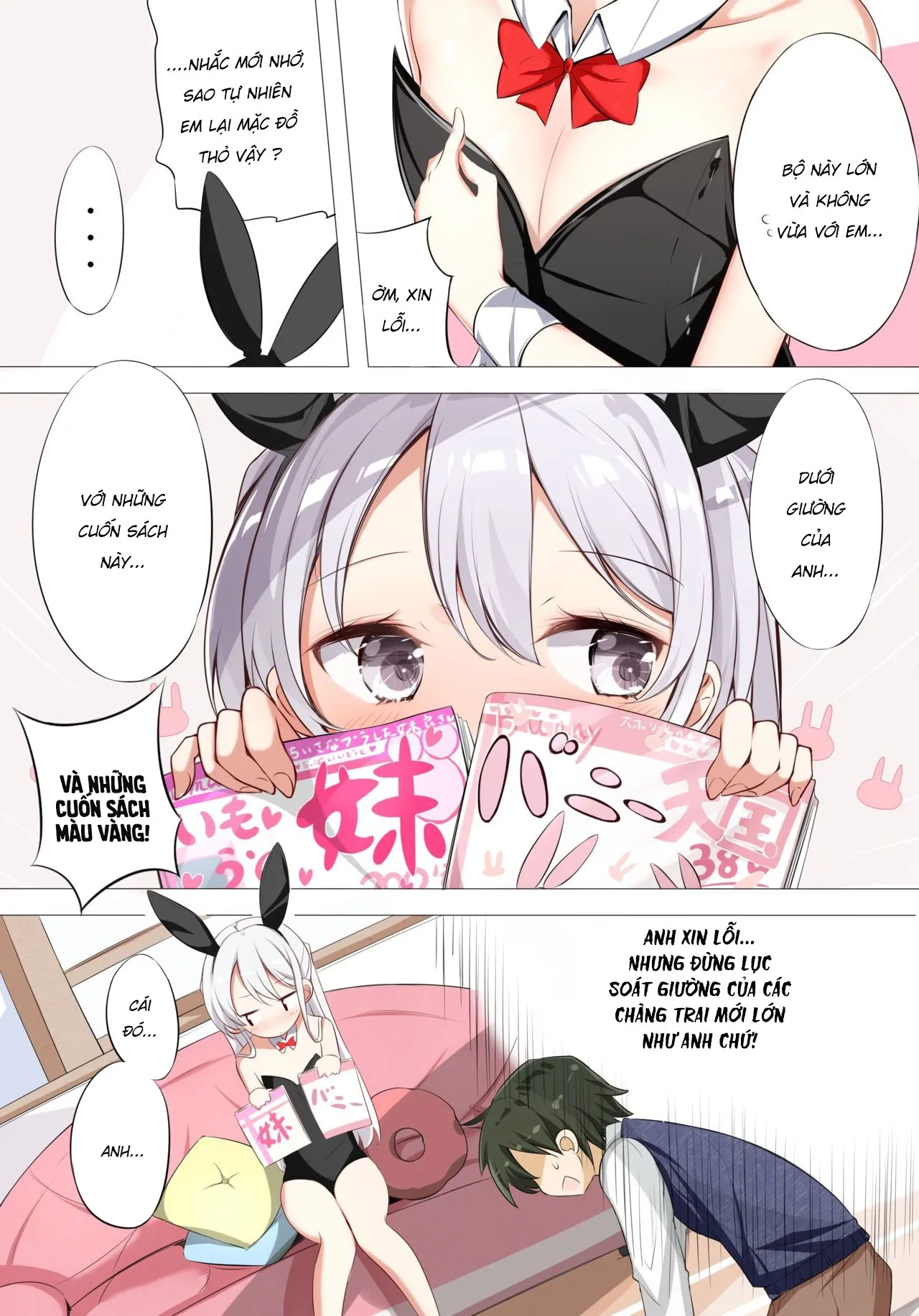 HentaiVN.net - Ảnh 4 - Chuyện Của Em Gái [Imouto ga 1-nichi 1-kai shika Me o Awasete kurenai; 一天只有一回与妹妹对上视线] - Chap 1