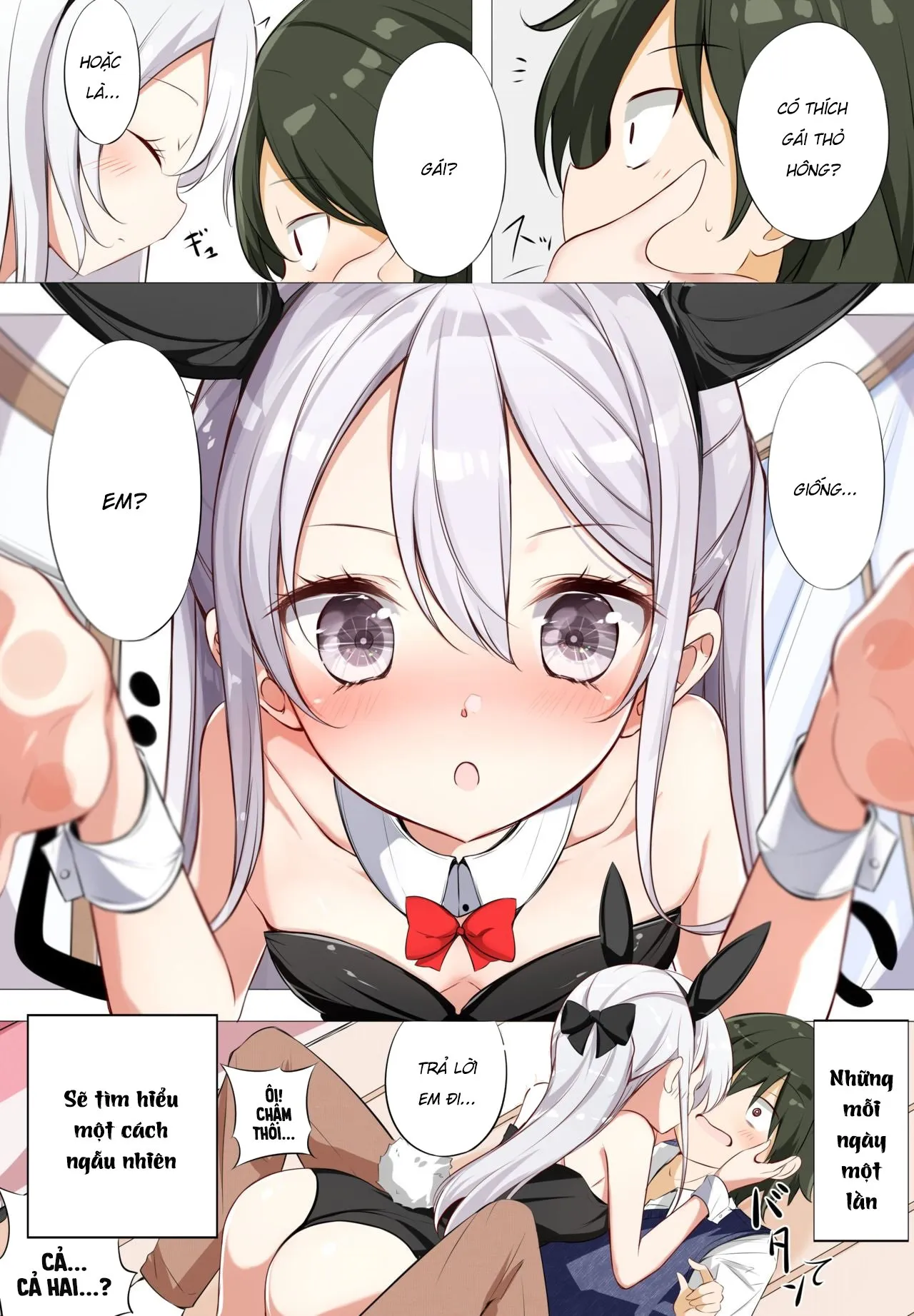HentaiVN.net - Ảnh 5 - Chuyện Của Em Gái [Imouto ga 1-nichi 1-kai shika Me o Awasete kurenai; 一天只有一回与妹妹对上视线] - Chap 1