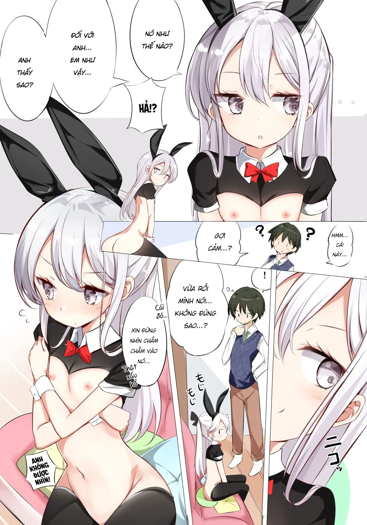 HentaiVN.net - Ảnh 3 - Chuyện Của Em Gái [Imouto ga 1-nichi 1-kai shika Me o Awasete kurenai; 一天只有一回与妹妹对上视线] - Chap 1.2