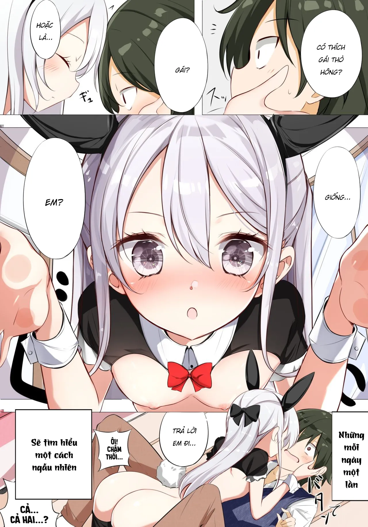 HentaiVN.net - Ảnh 5 - Chuyện Của Em Gái [Imouto ga 1-nichi 1-kai shika Me o Awasete kurenai; 一天只有一回与妹妹对上视线] - Chap 1.2