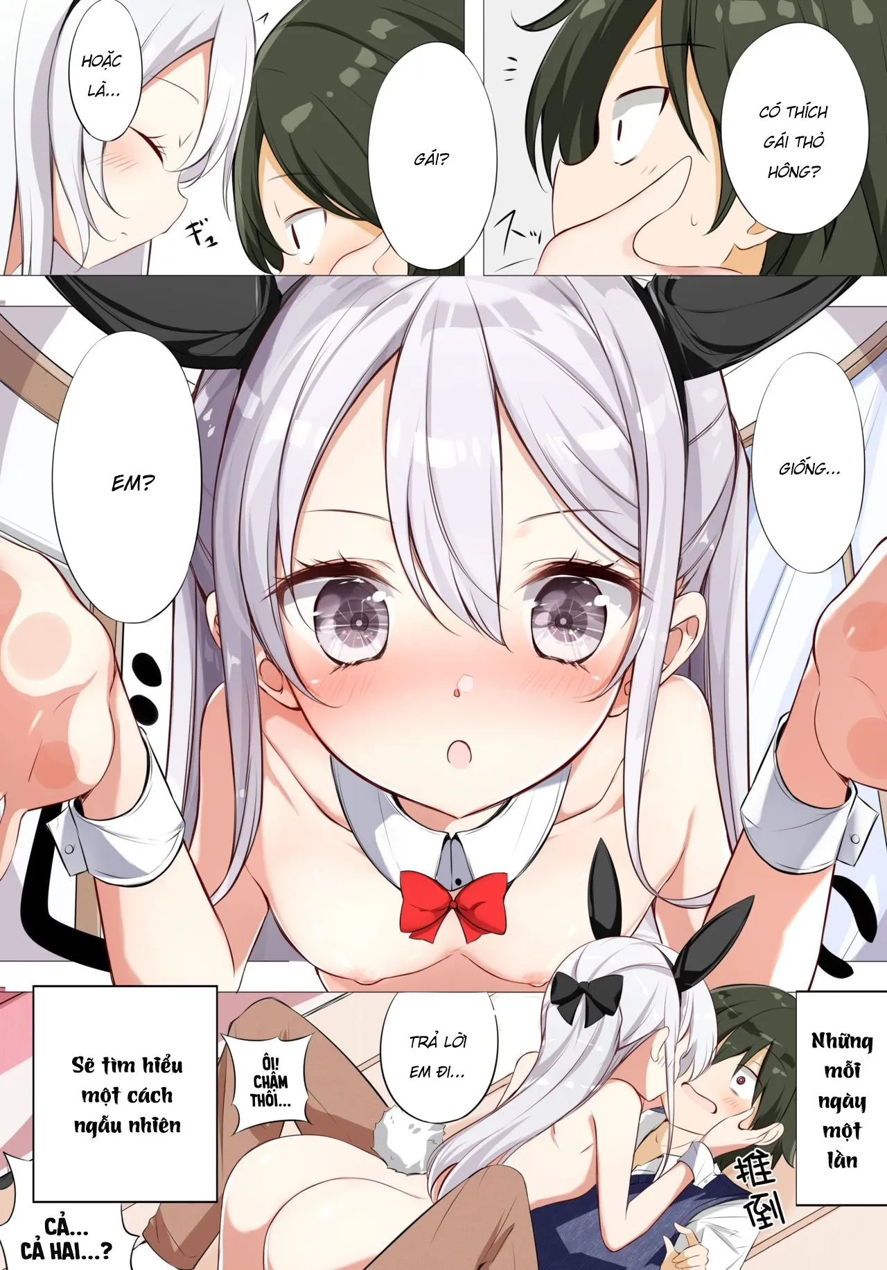 HentaiVN.net - Ảnh 4 - Chuyện Của Em Gái [Imouto ga 1-nichi 1-kai shika Me o Awasete kurenai; 一天只有一回与妹妹对上视线] - Chap 1.3