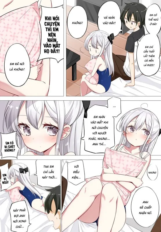 HentaiVN.net - Ảnh 4 - Chuyện Của Em Gái [Imouto ga 1-nichi 1-kai shika Me o Awasete kurenai; 一天只有一回与妹妹对上视线] - Chap 2