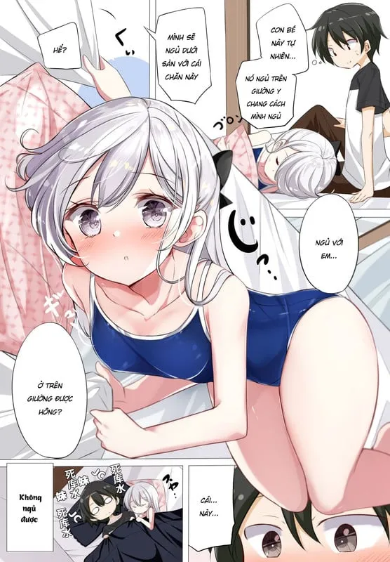 HentaiVN.net - Ảnh 5 - Chuyện Của Em Gái [Imouto ga 1-nichi 1-kai shika Me o Awasete kurenai; 一天只有一回与妹妹对上视线] - Chap 2