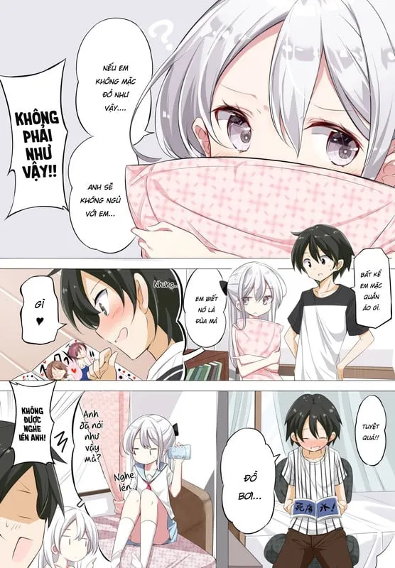 HentaiVN.net - Ảnh 3 - Chuyện Của Em Gái [Imouto ga 1-nichi 1-kai shika Me o Awasete kurenai; 一天只有一回与妹妹对上视线] - Chap 2.1