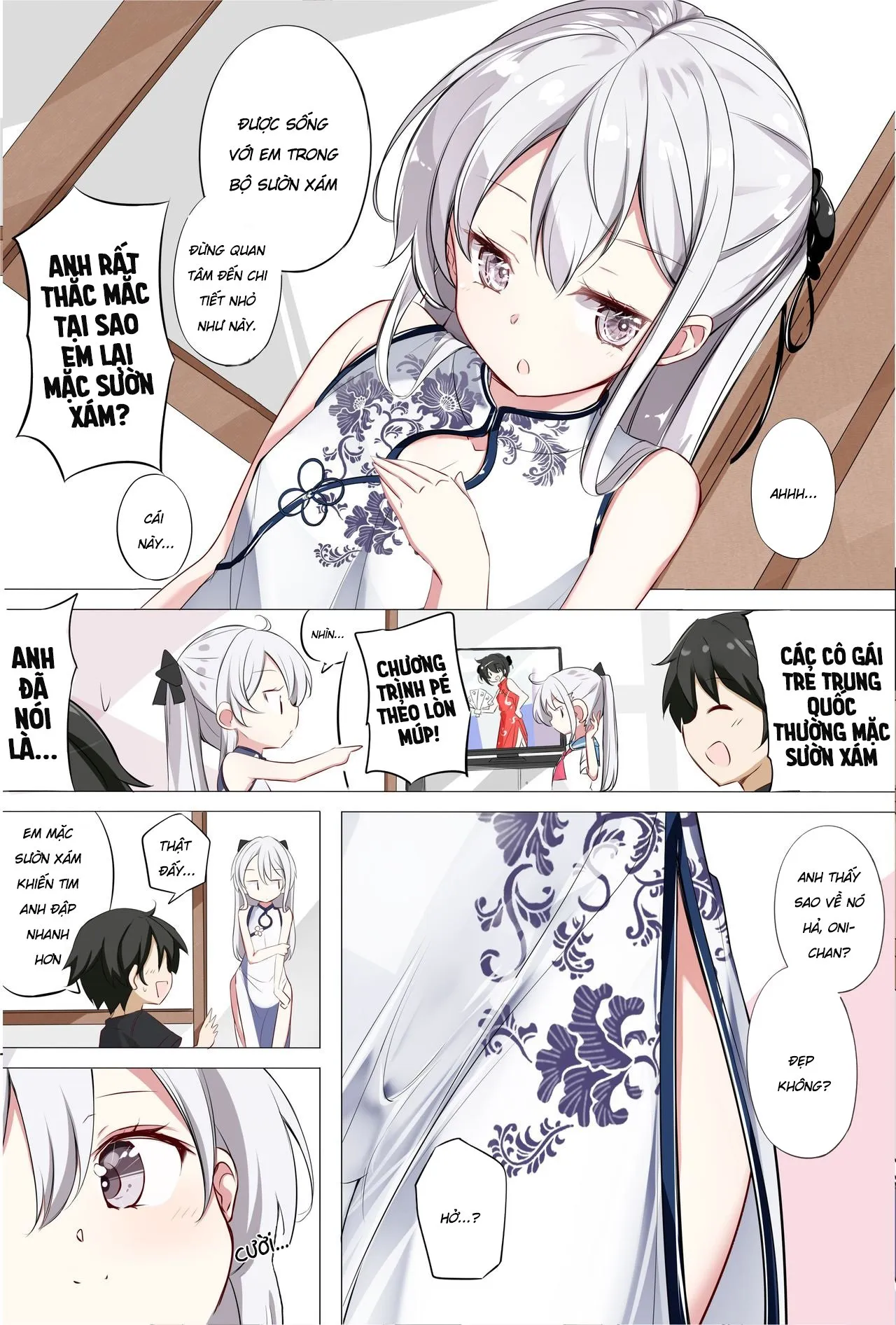 HentaiVN.net - Ảnh 3 - Chuyện Của Em Gái [Imouto ga 1-nichi 1-kai shika Me o Awasete kurenai; 一天只有一回与妹妹对上视线] - Chap 3