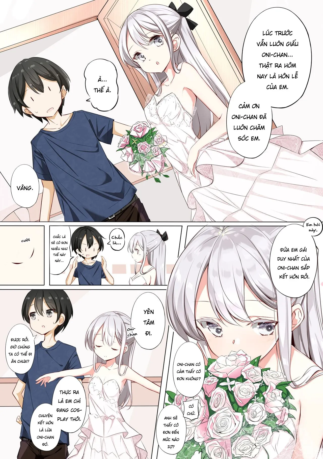 HentaiVN.net - Ảnh 3 - Chuyện Của Em Gái [Imouto ga 1-nichi 1-kai shika Me o Awasete kurenai; 一天只有一回与妹妹对上视线] - Chap 7