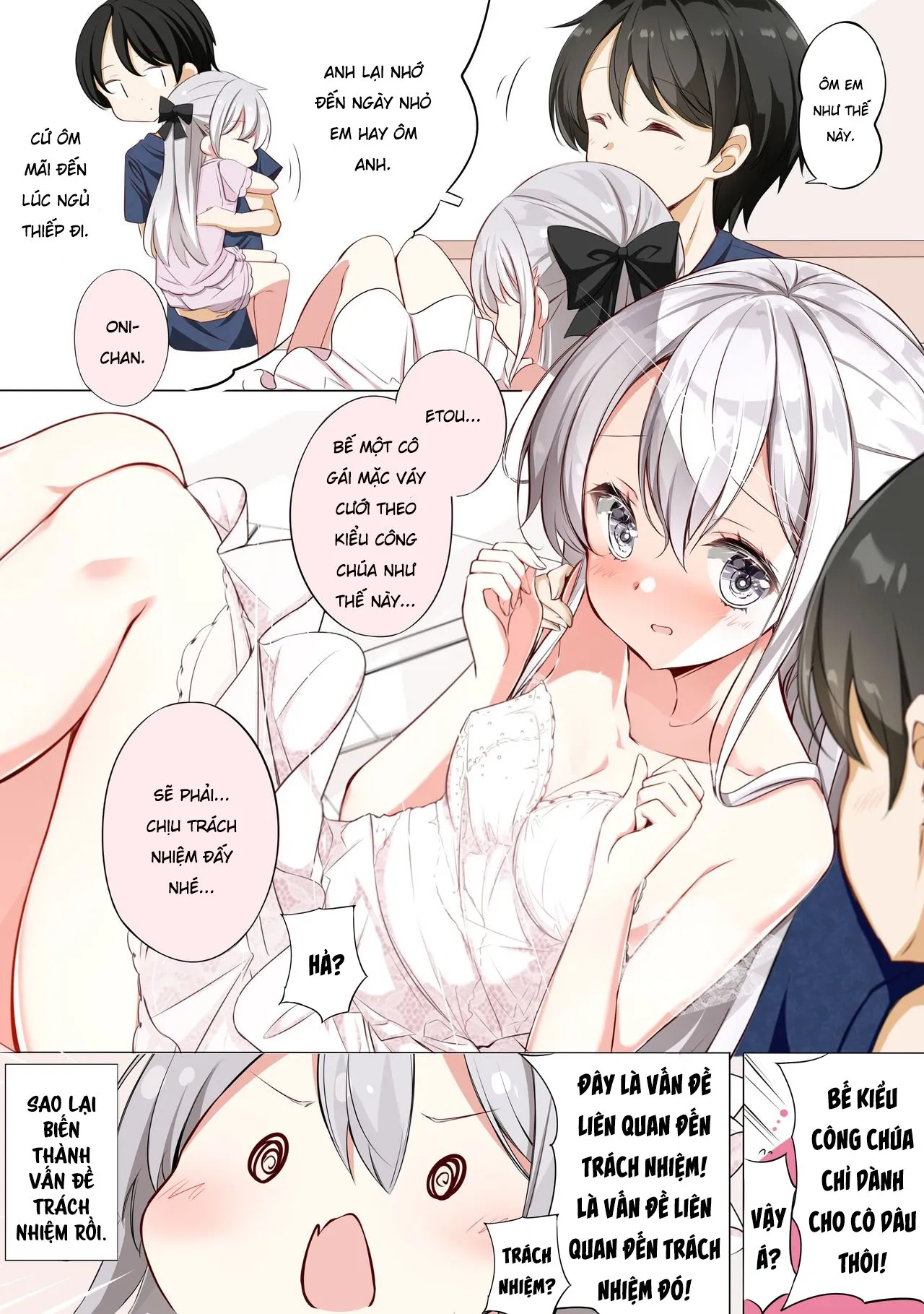 HentaiVN.net - Ảnh 5 - Chuyện Của Em Gái [Imouto ga 1-nichi 1-kai shika Me o Awasete kurenai; 一天只有一回与妹妹对上视线] - Chap 7