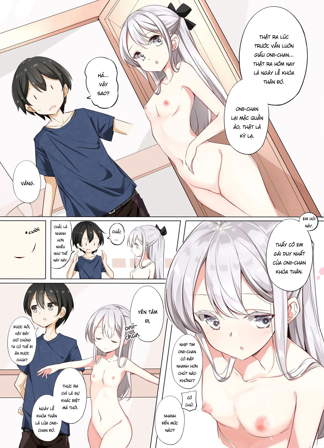 HentaiVN.net - Ảnh 4 - Chuyện Của Em Gái [Imouto ga 1-nichi 1-kai shika Me o Awasete kurenai; 一天只有一回与妹妹对上视线] - Chap 7.1