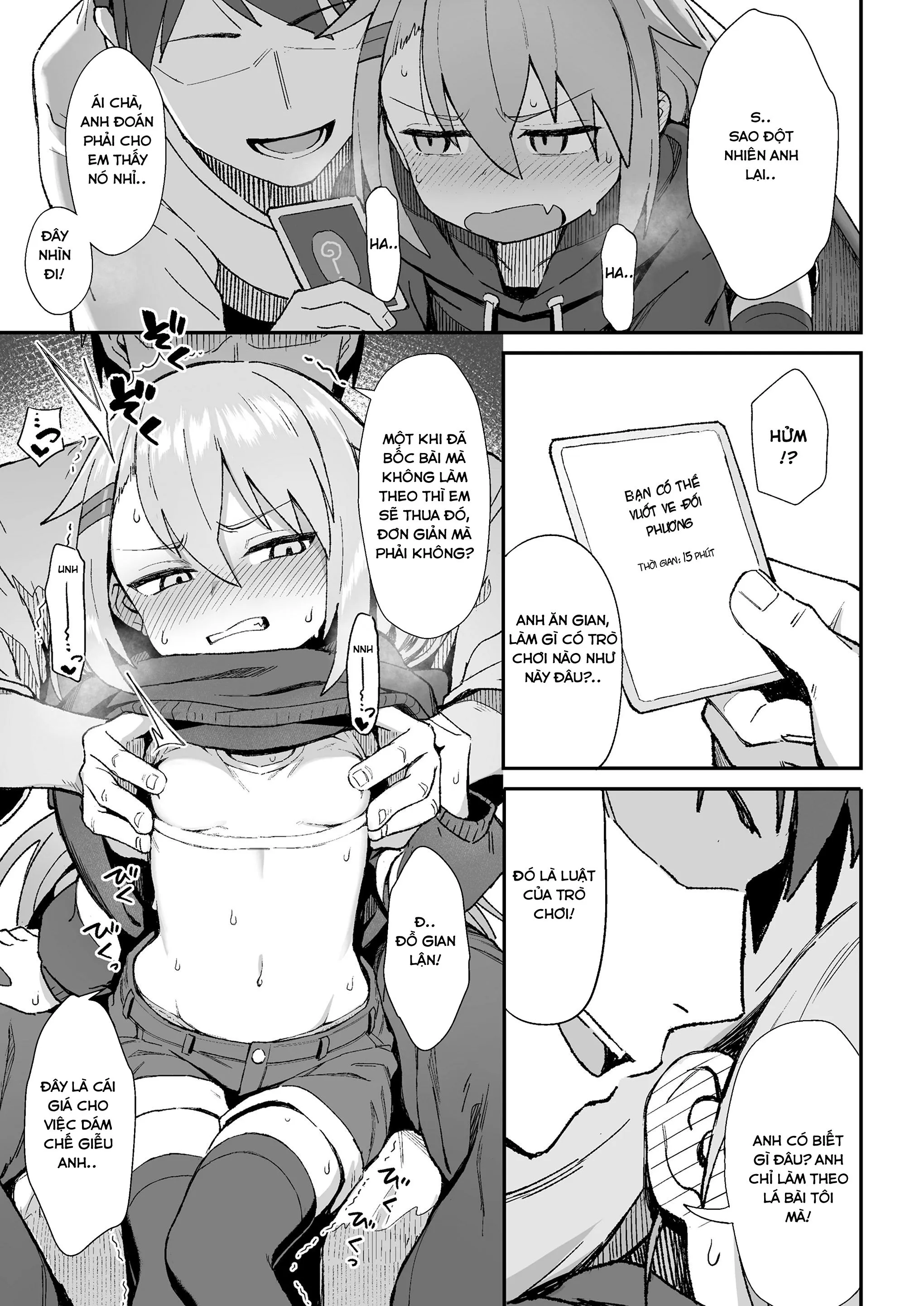 HentaiVN.net - Ảnh 8 - Cách duy nhất để thắng em [Omae Wa Itsumo Makezugirai;You Always Hated Losing] - Oneshot