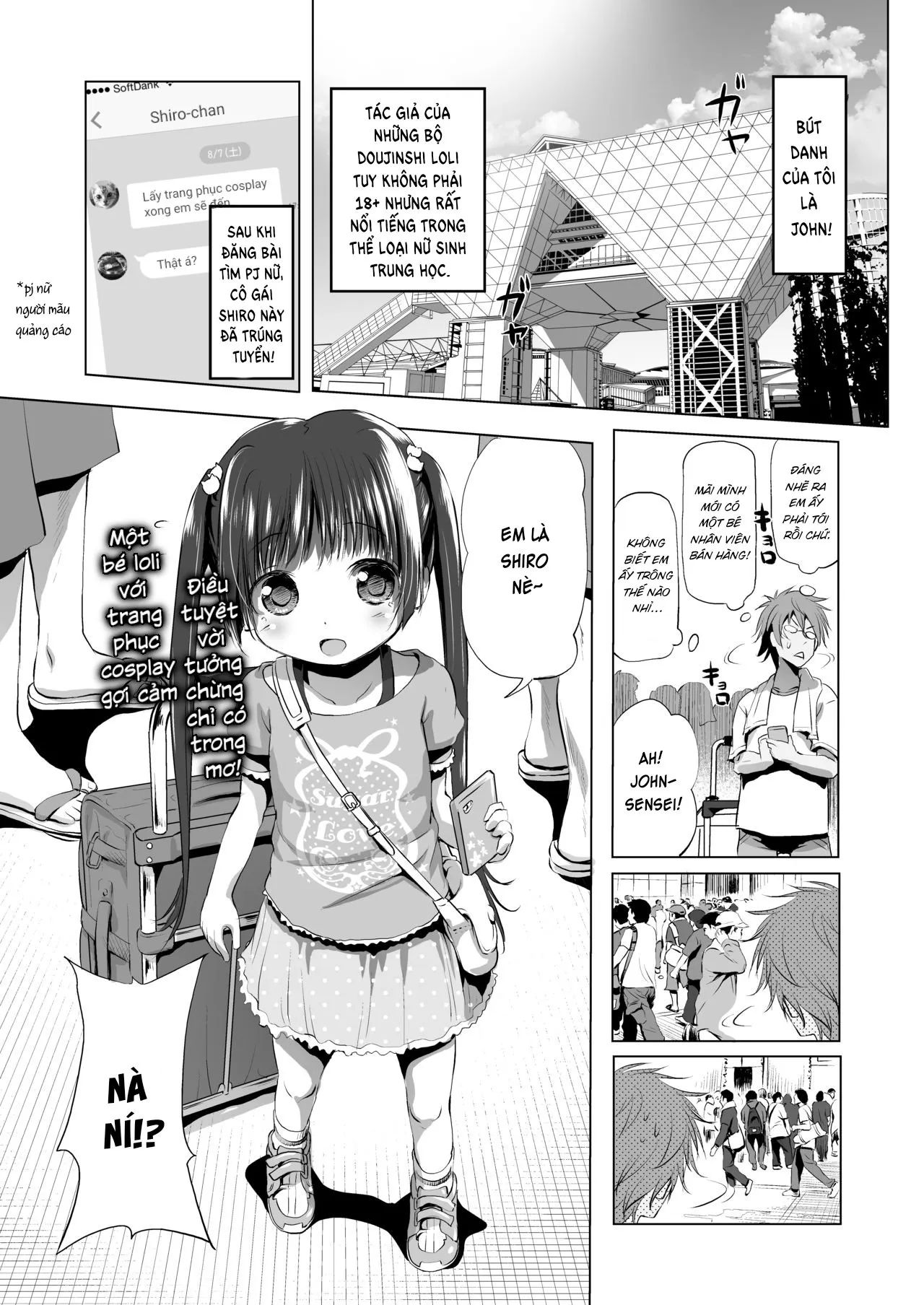 HentaiVN.net - Ảnh 3 - Xơi em loli trong trang phục cosplay gợi cảm [CosPako! Shiro-chan no Baai; Cosplay Hump! Shiro-chan's case] - Chap 1