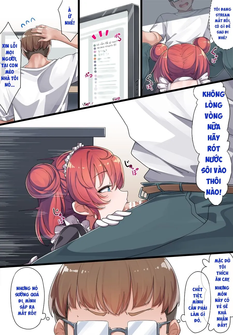 HentaiVN.net - Ảnh 15 - Dịch vụ đặc biệt của hầu gái Kazuki (full màu) [Maid Kazuki-senpai; メイド和希先輩] - Phần 1