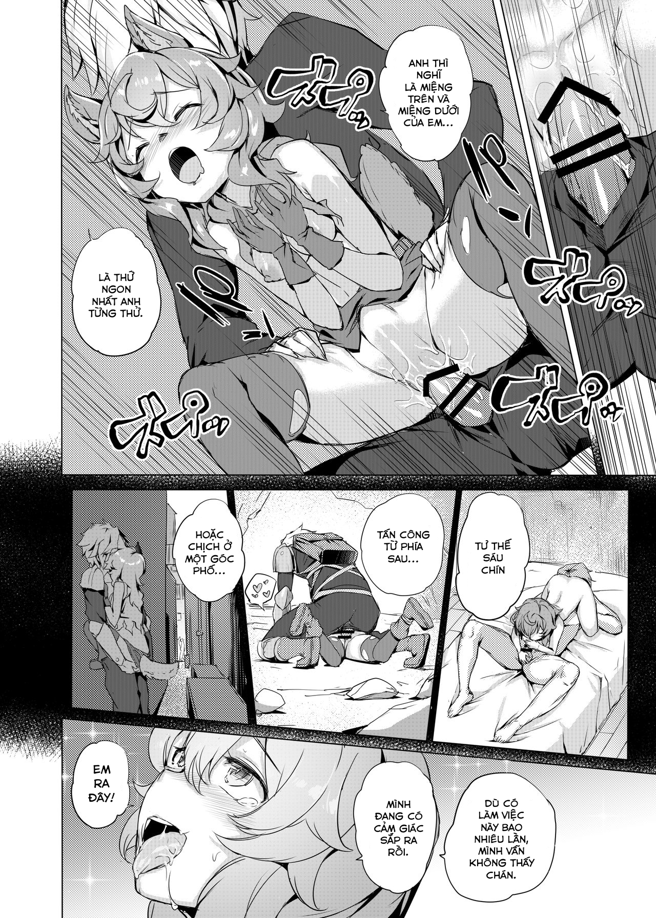 HentaiVN.net - Ảnh 10 - Dungeon no Ana Sono (Dungeon ni Deai o Motomeru no wa Machigatteiru Darou ka) [ダンジョンの蜜穴園] - Oneshot