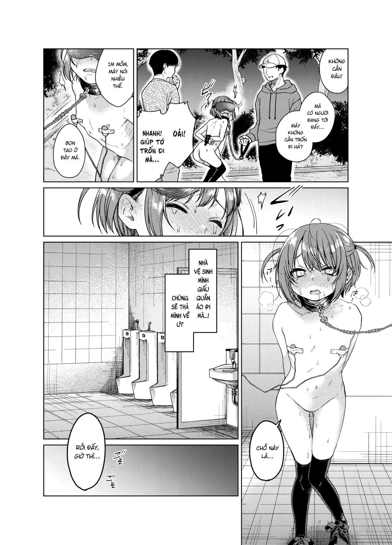 HentaiVN.net - Ảnh 17 - Uraaka ga Doukyuusei ni Barete Odosare Kyousei Roshutsu - Oneshot